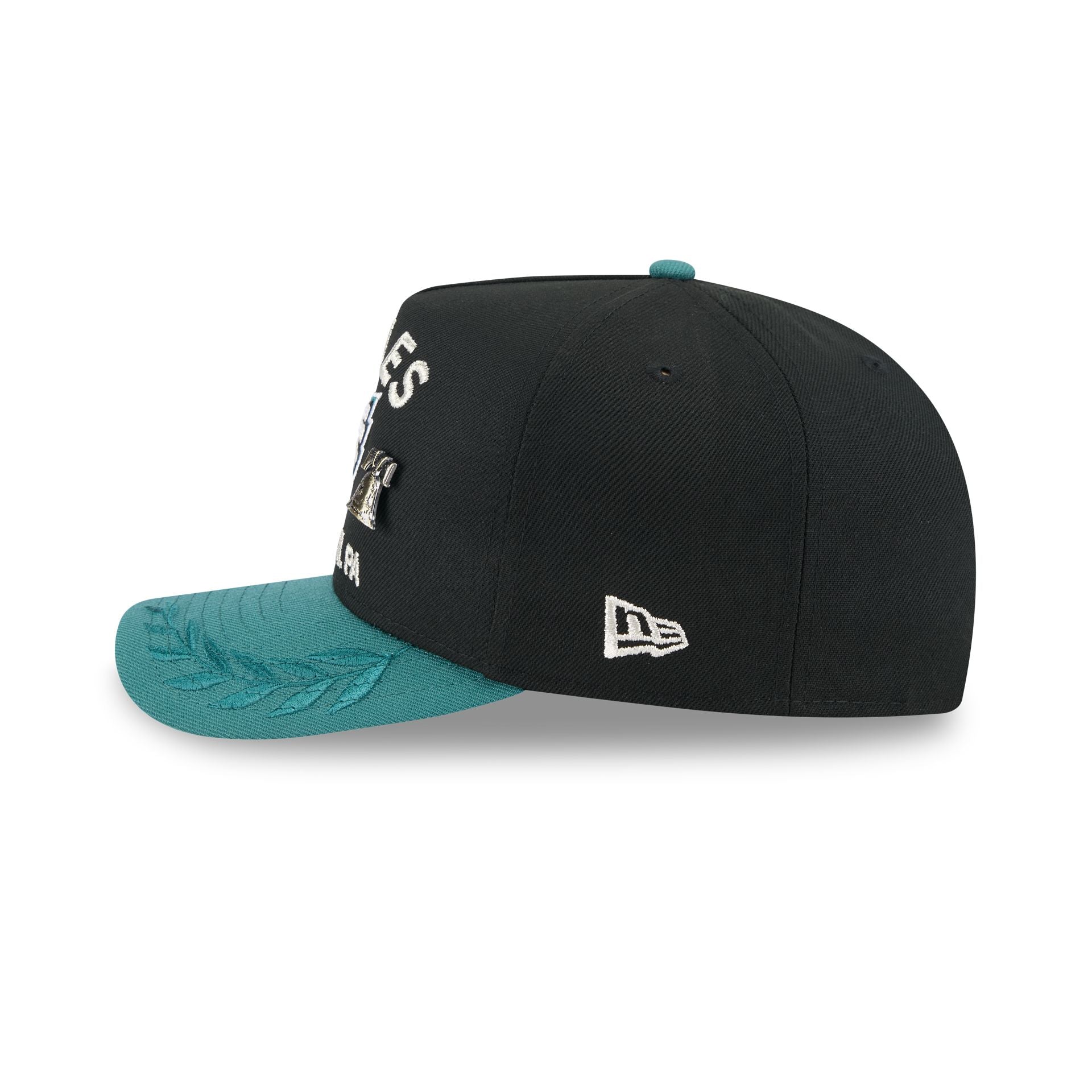 Philadelphia Eagles 2025 Draft Black 59FIFTY A-Frame Fitted Hat