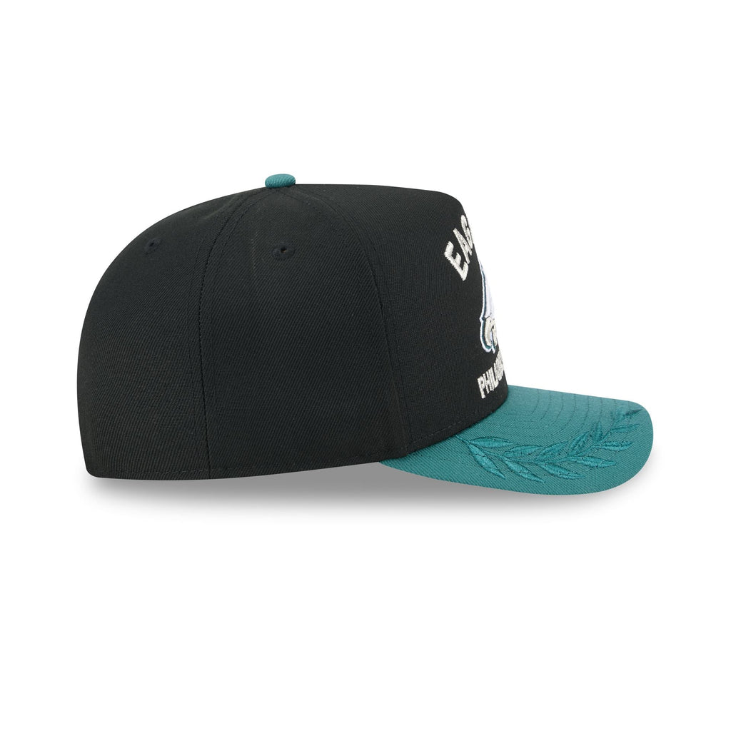 Philadelphia Eagles 2025 Draft Black 59FIFTY A-Frame Fitted Hat