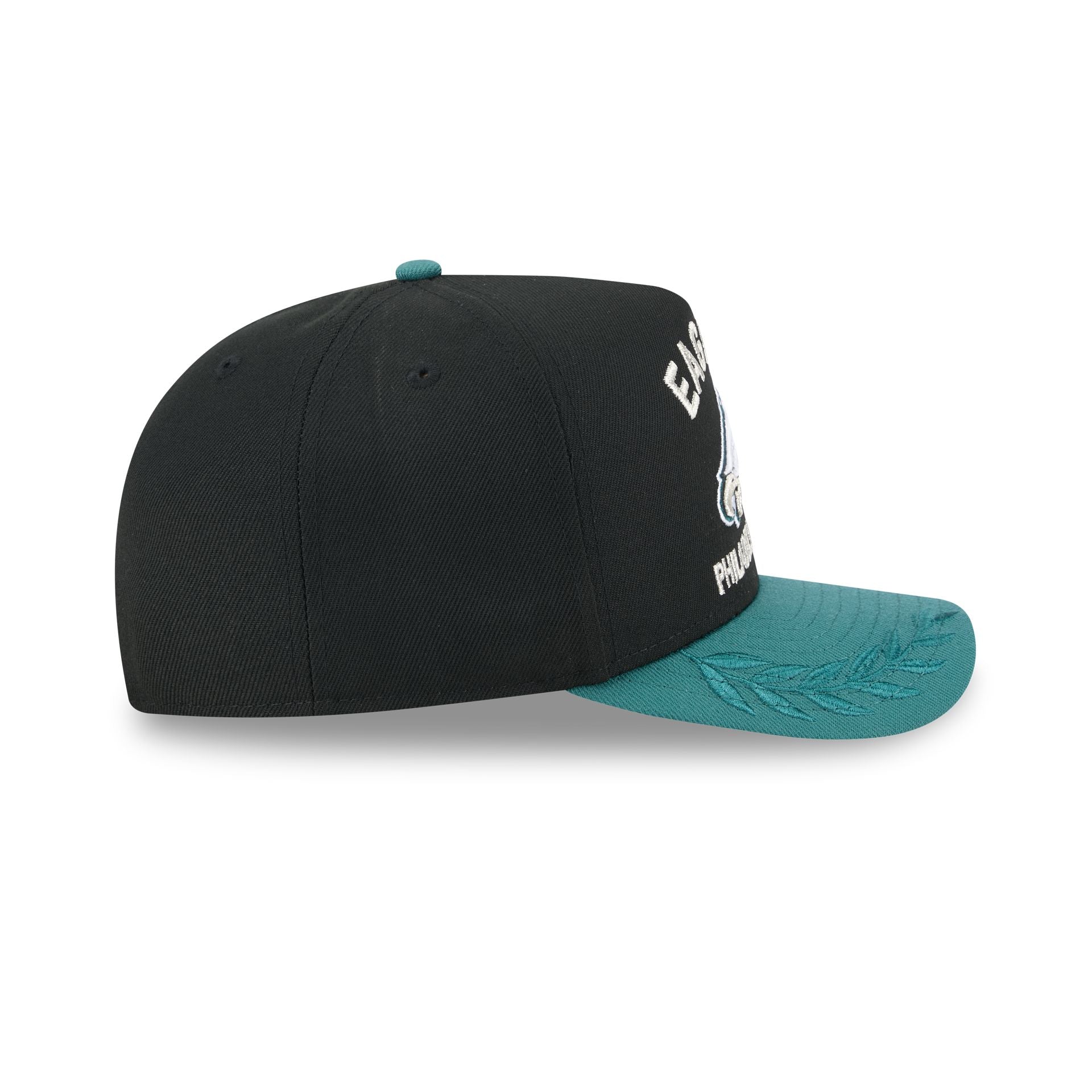 Philadelphia Eagles 2025 Draft Black 59FIFTY A-Frame Fitted Hat