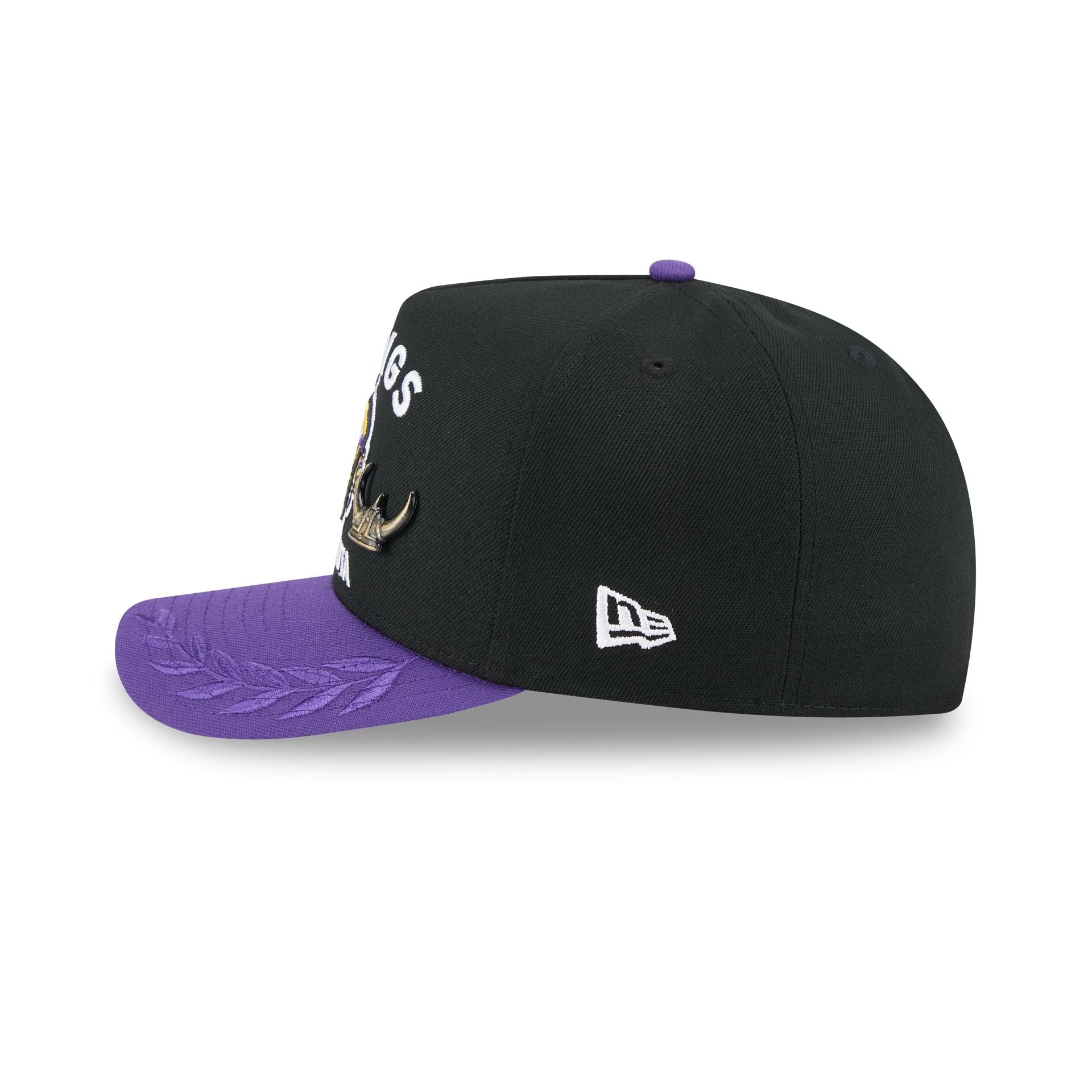 Minnesota Vikings 2025 Draft Black 59FIFTY A-Frame Fitted Hat