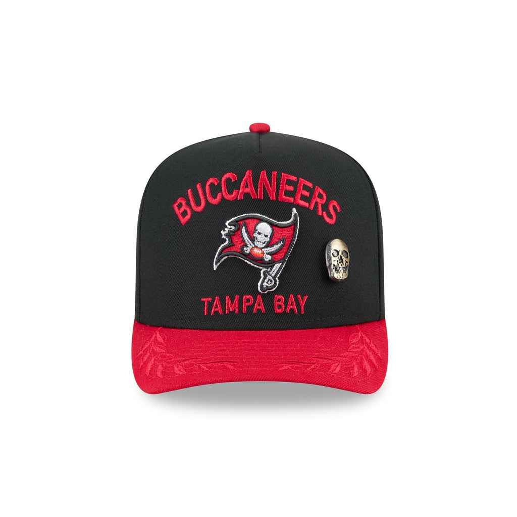 Tampa Bay Buccaneers 2025 Draft Black 59FIFTY A-Frame Fitted Hat