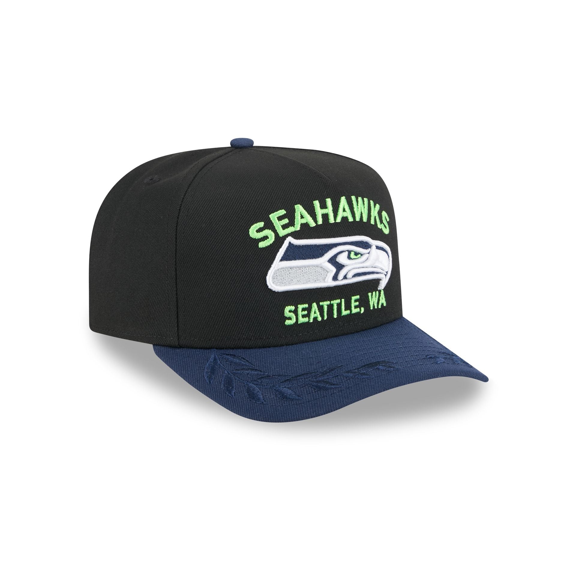 Seattle Seahawks 2025 Draft 9FIFTY A-Frame Snapback Hat