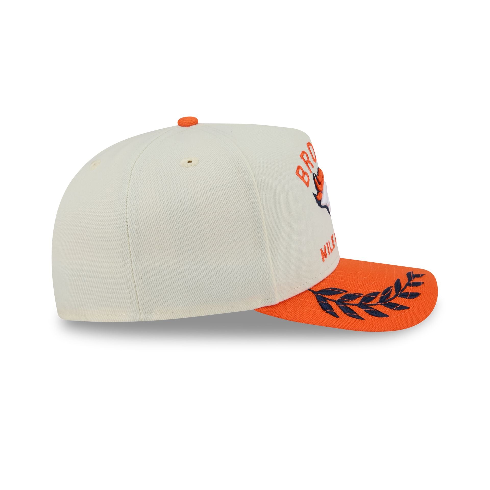 Denver Broncos 2025 Draft Chrome White 59FIFTY A-Frame Fitted Hat