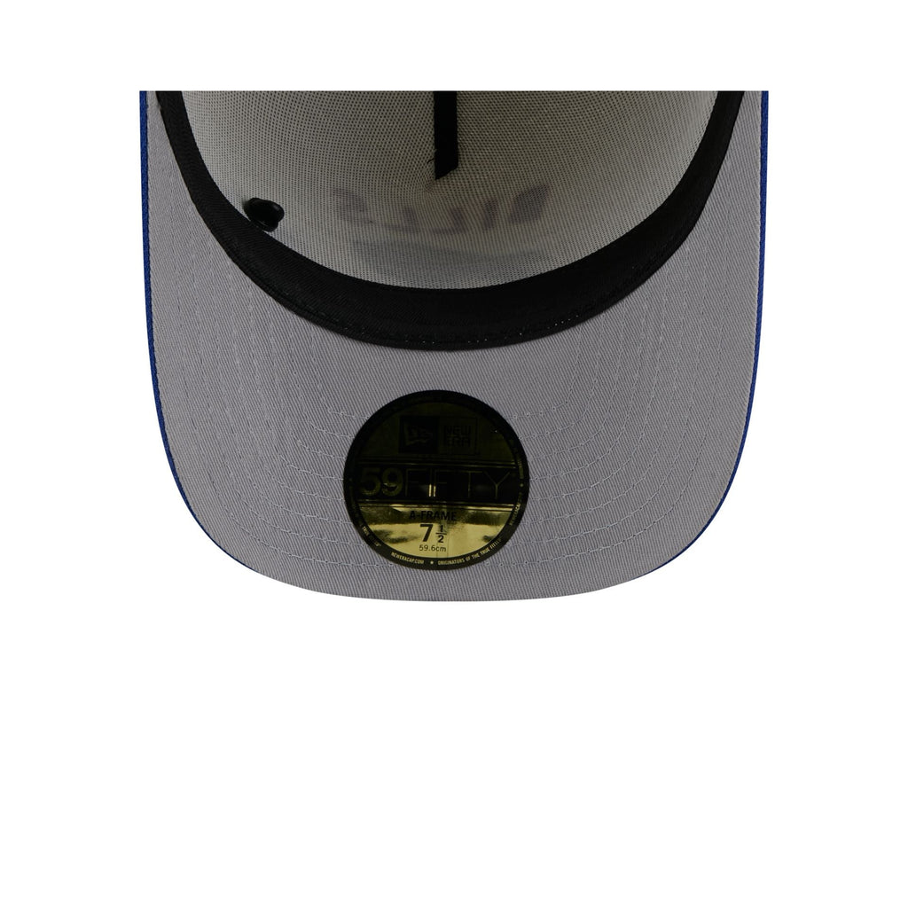 Buffalo Bills 2025 Draft Chrome White 59FIFTY A-Frame Fitted Hat