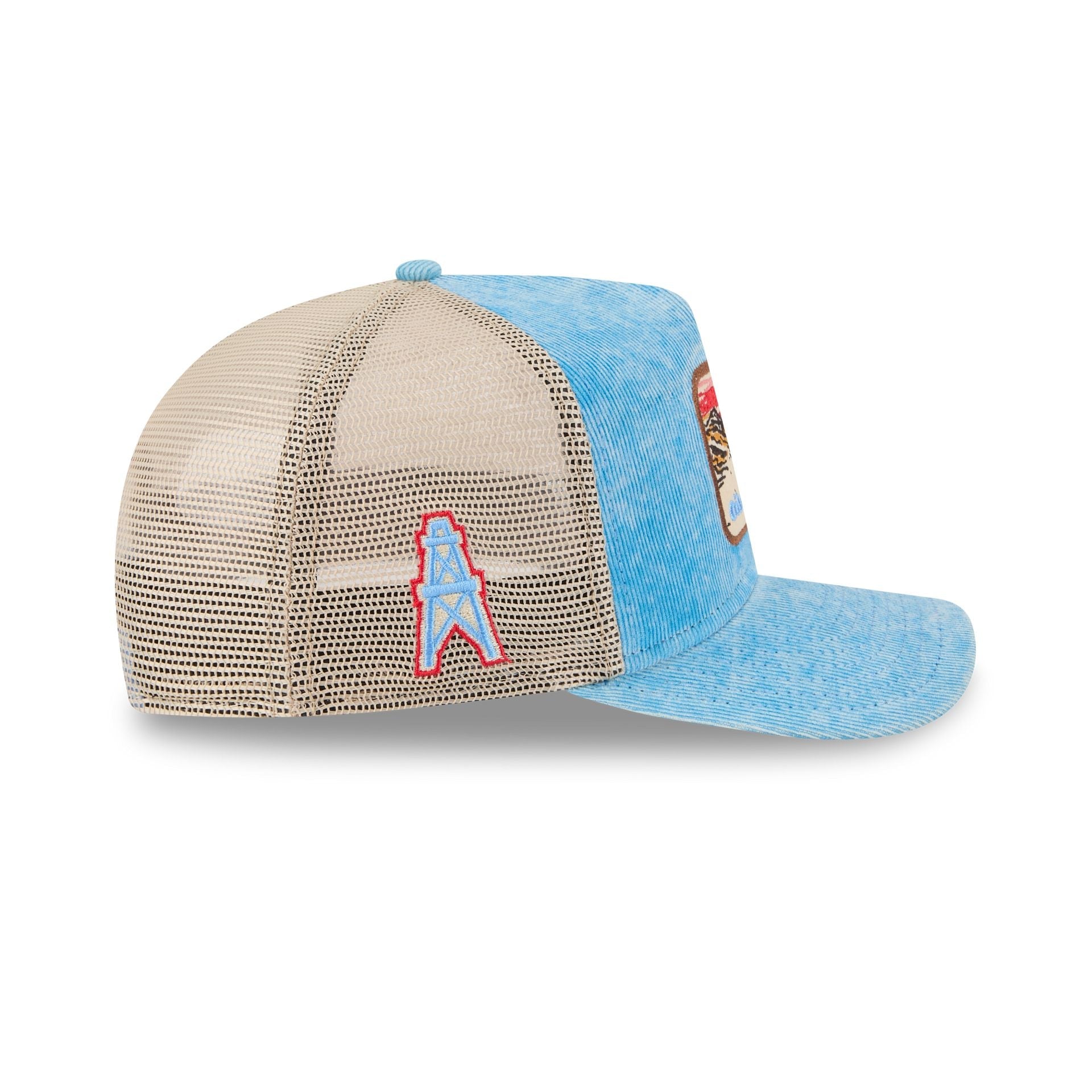 Oilers Vintage Landscape 9FIFTY A-Frame Trucker Hat