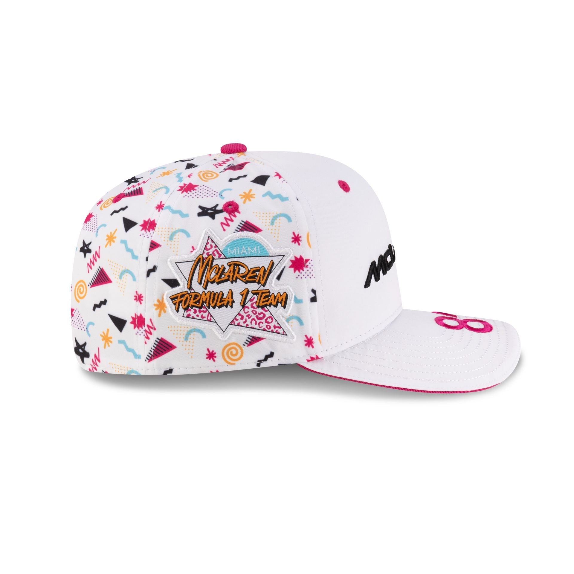 2025 Miami Race Special McLaren Formula 1 Team Oscar Piastri 9SEVENTY Stretch-Snap Hat
