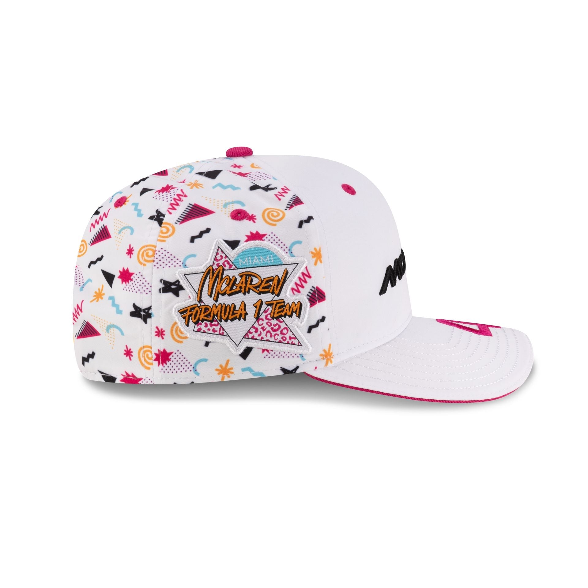 2025 Miami Race Special McLaren Formula 1 Team Lando Norris 9SEVENTY Stretch-Snap Hat