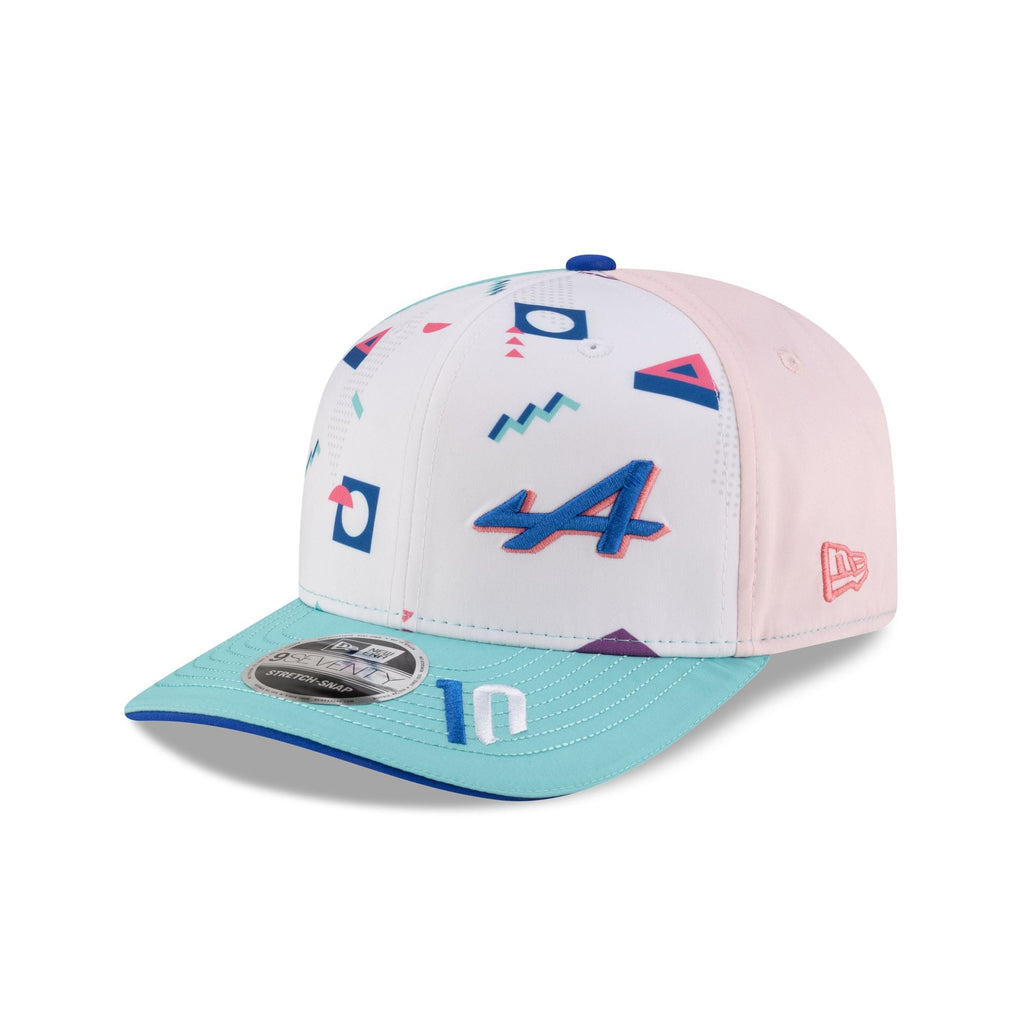 2025 Miami Race Special BWT Alpine F1 Team Pierre Gasly 9SEVENTY Stretch-Snap Hat