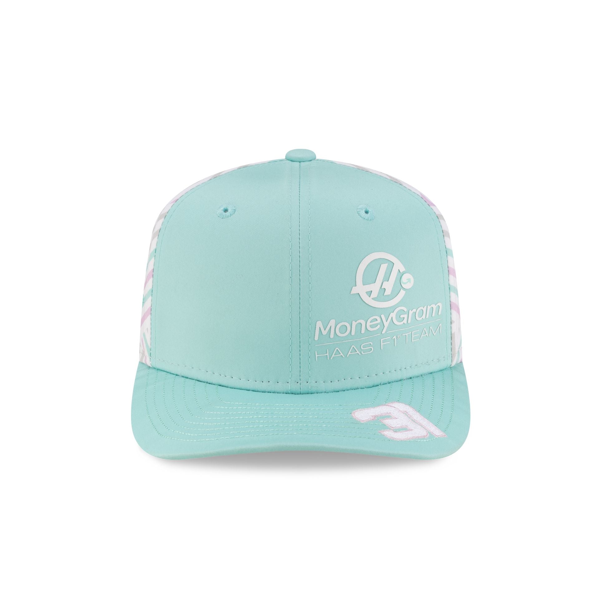 2025 Miami Race Special MoneyGram Haas F1 Team Esteban Ocon 9SEVENTY Stretch-Snap Hat