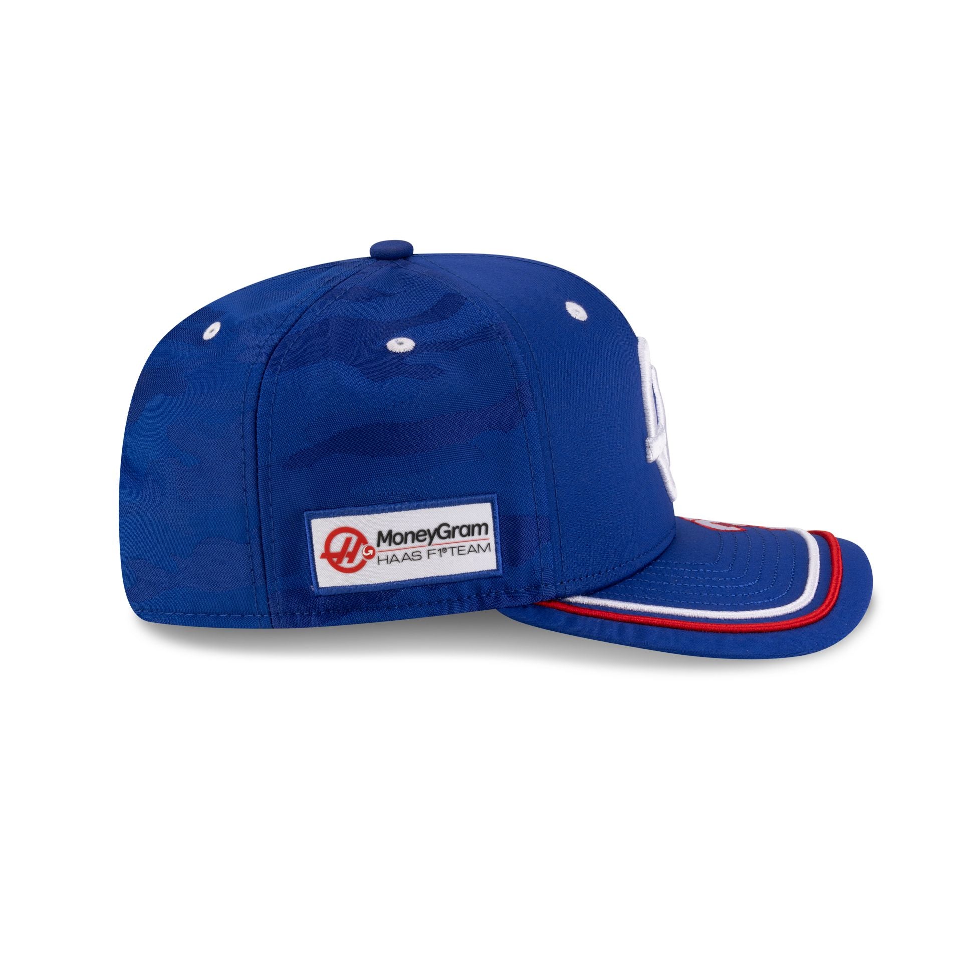 2025 Silverstone Race Special MoneyGram Haas F1 Team Esteban Ocon 9SEVENTY Stretch-Snap Hat