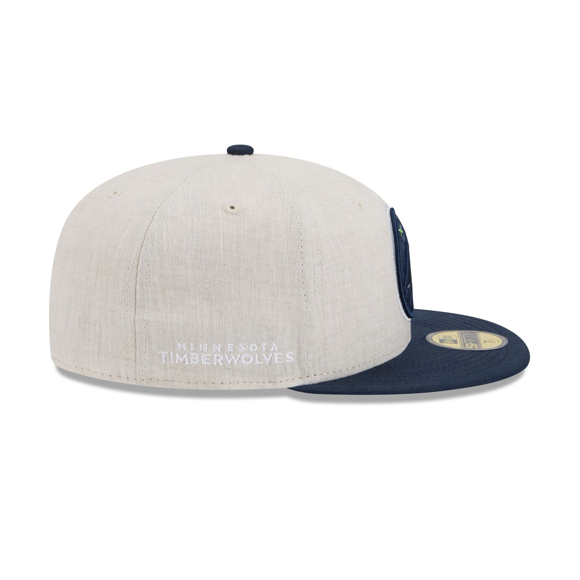 Minnesota Timberwolves Linen 59FIFTY Fitted Hat