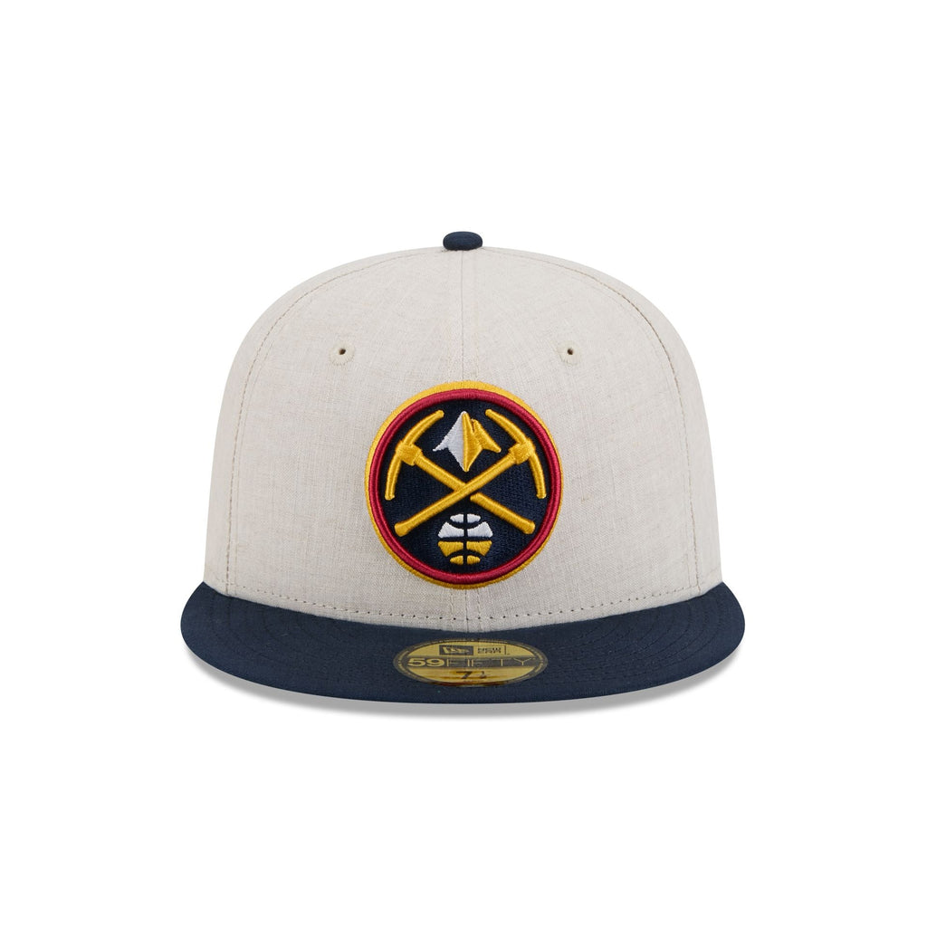 Denver Nuggets Linen 59FIFTY Fitted Hat