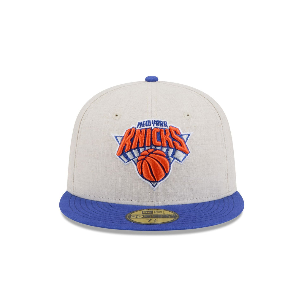 New York Knicks Linen 59FIFTY Fitted Hat