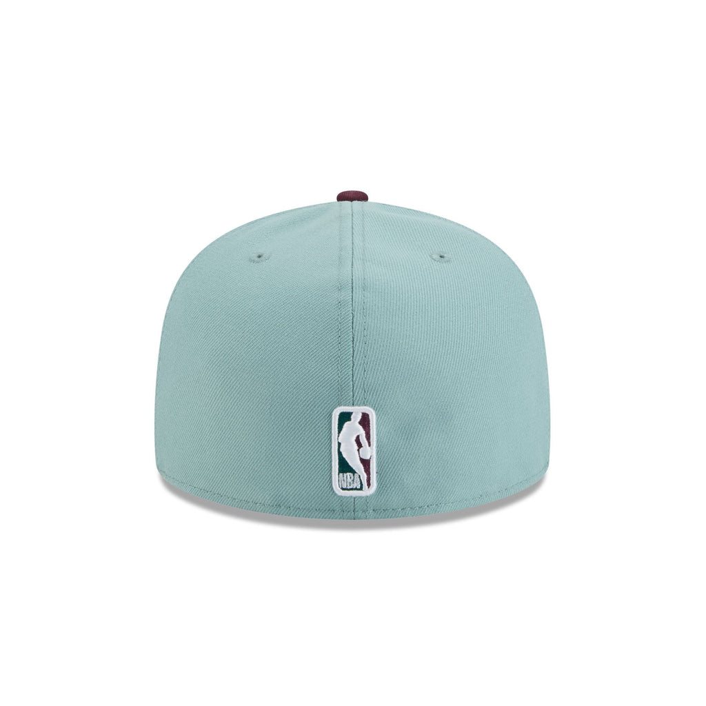 Denver Nuggets Beach Kiss Blue 59FIFTY A-Frame Fitted Hat
