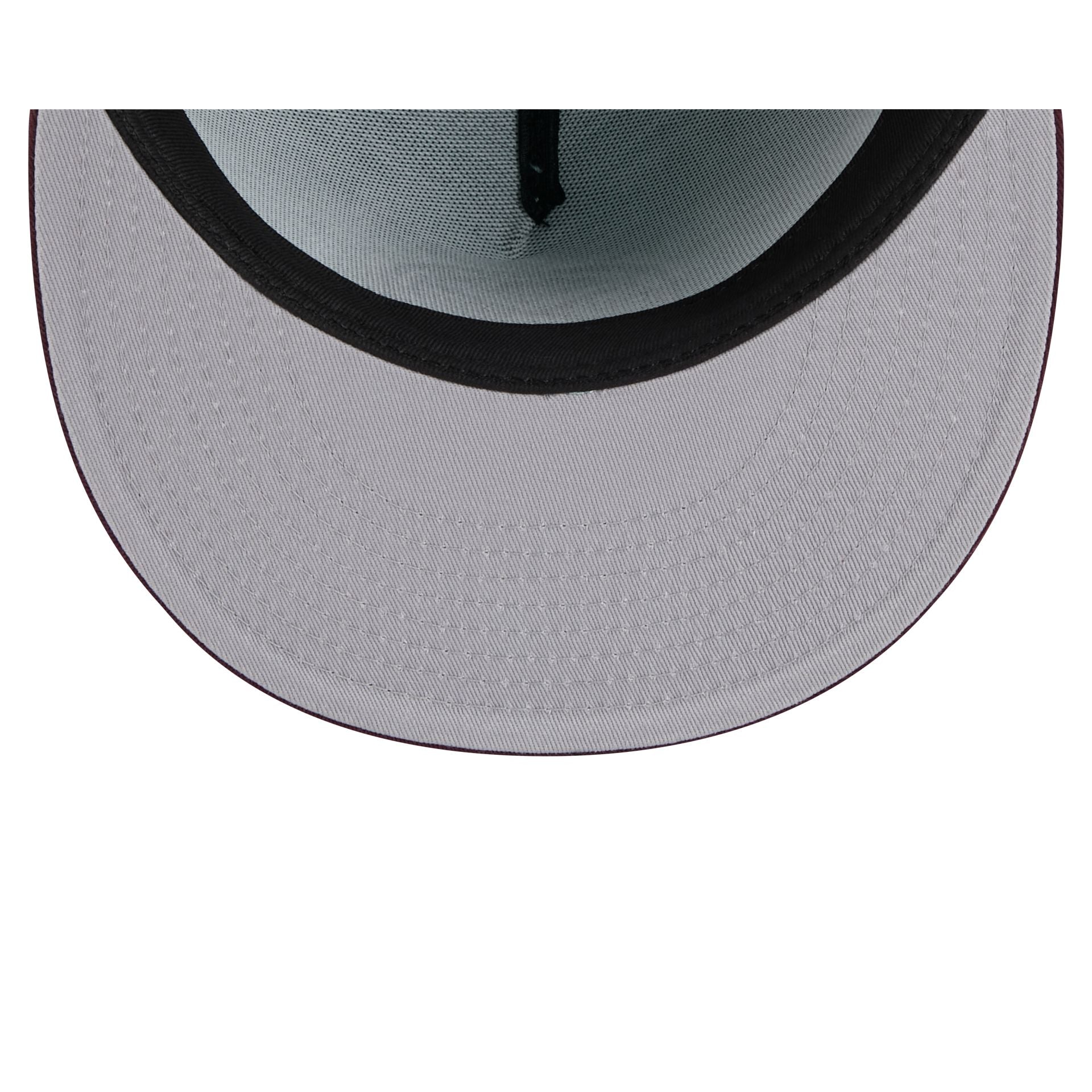 Denver Nuggets Beach Kiss Blue 59FIFTY A-Frame Fitted Hat