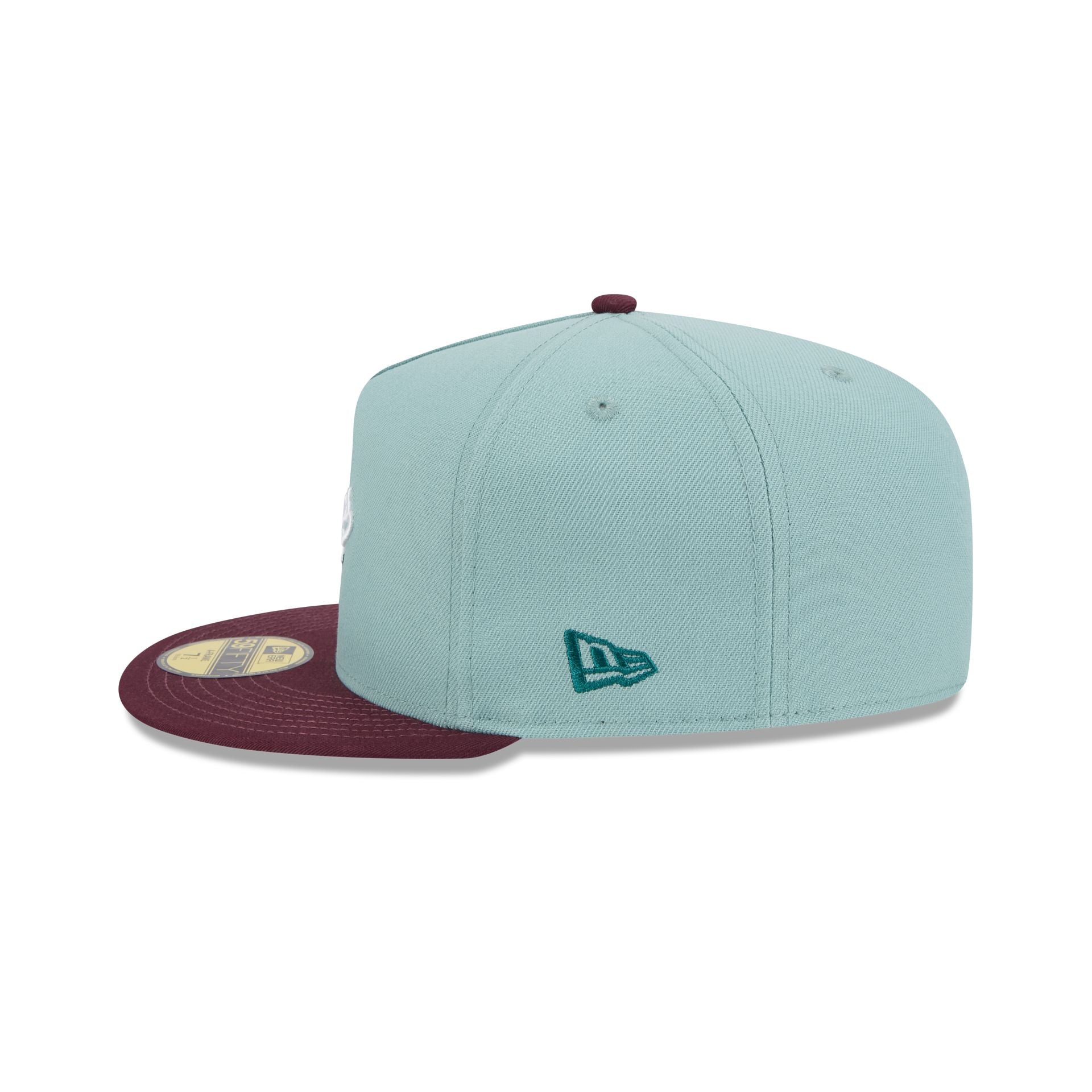 Los Angeles Dodgers Beach Kiss Blue 59FIFTY A-Frame Fitted Hat