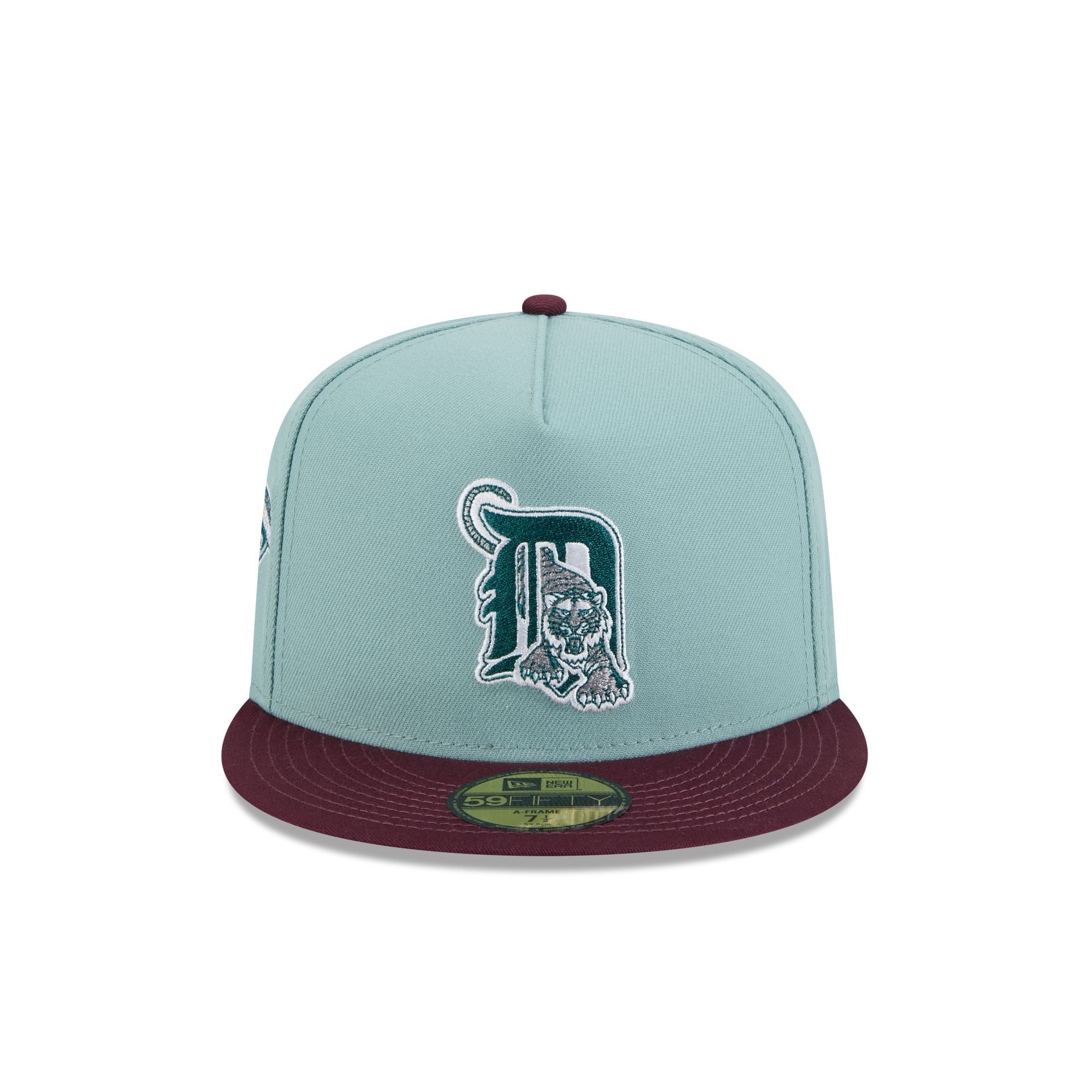 Detroit Tigers Beach Kiss Blue 59FIFTY A-Frame Fitted Hat