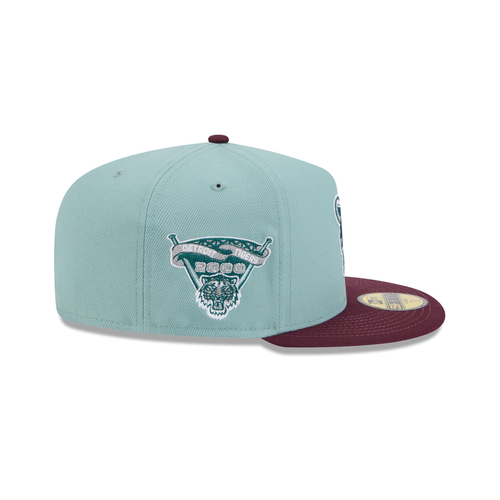 Detroit Tigers Beach Kiss Blue 59FIFTY A-Frame Fitted Hat