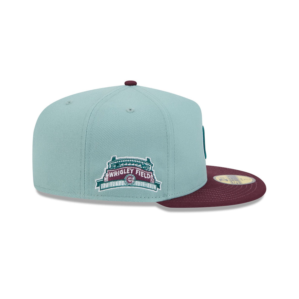 Chicago Cubs Beach Kiss Blue 59FIFTY A-Frame Fitted Hat