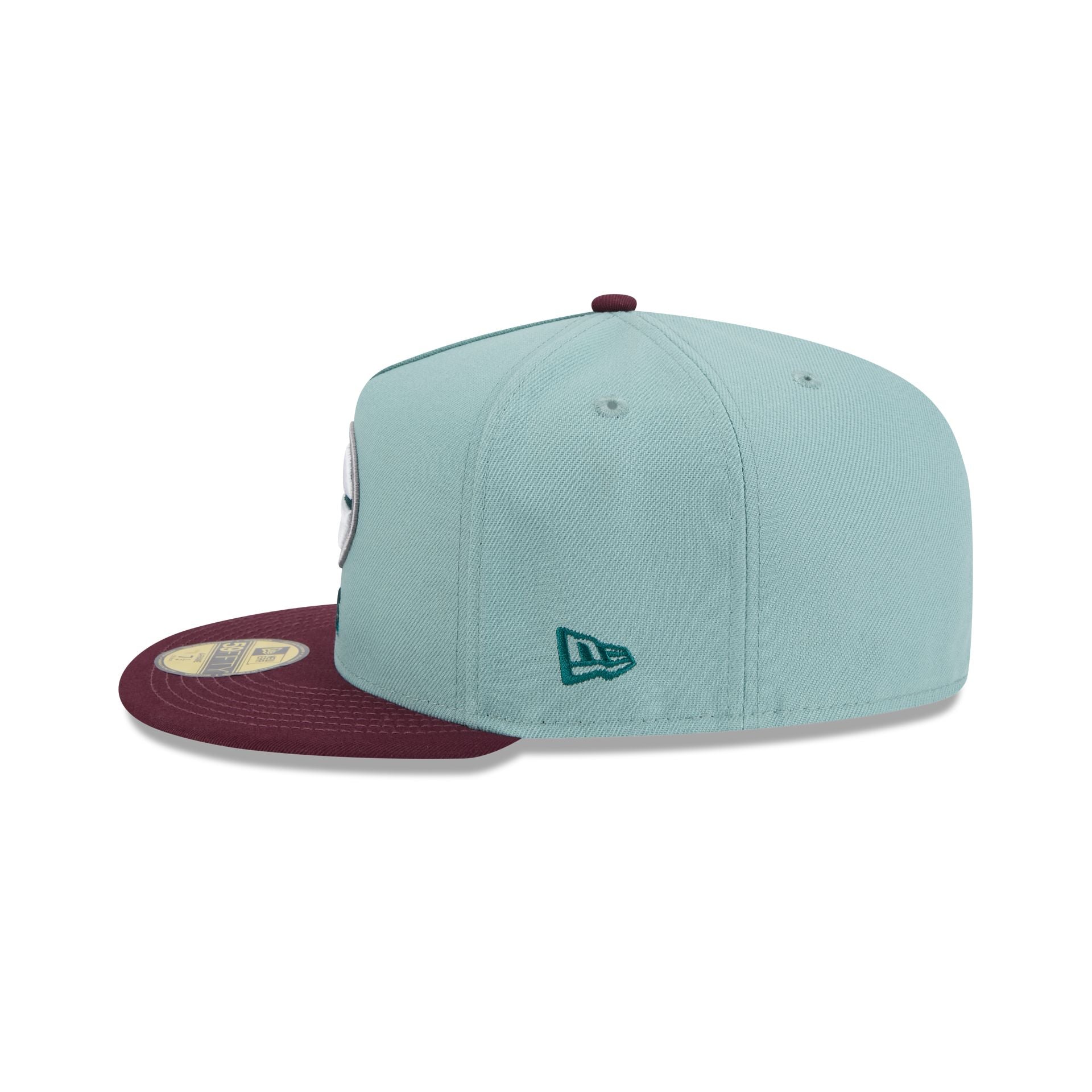 Green Bay Packers Beach Kiss Blue 59FIFTY A-Frame Fitted Hat
