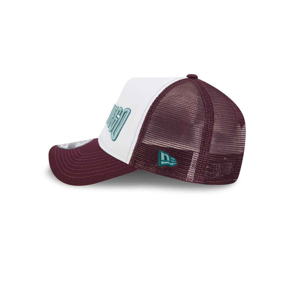 San Diego Padres Optic White 9FORTY A-Frame Snapback Hat