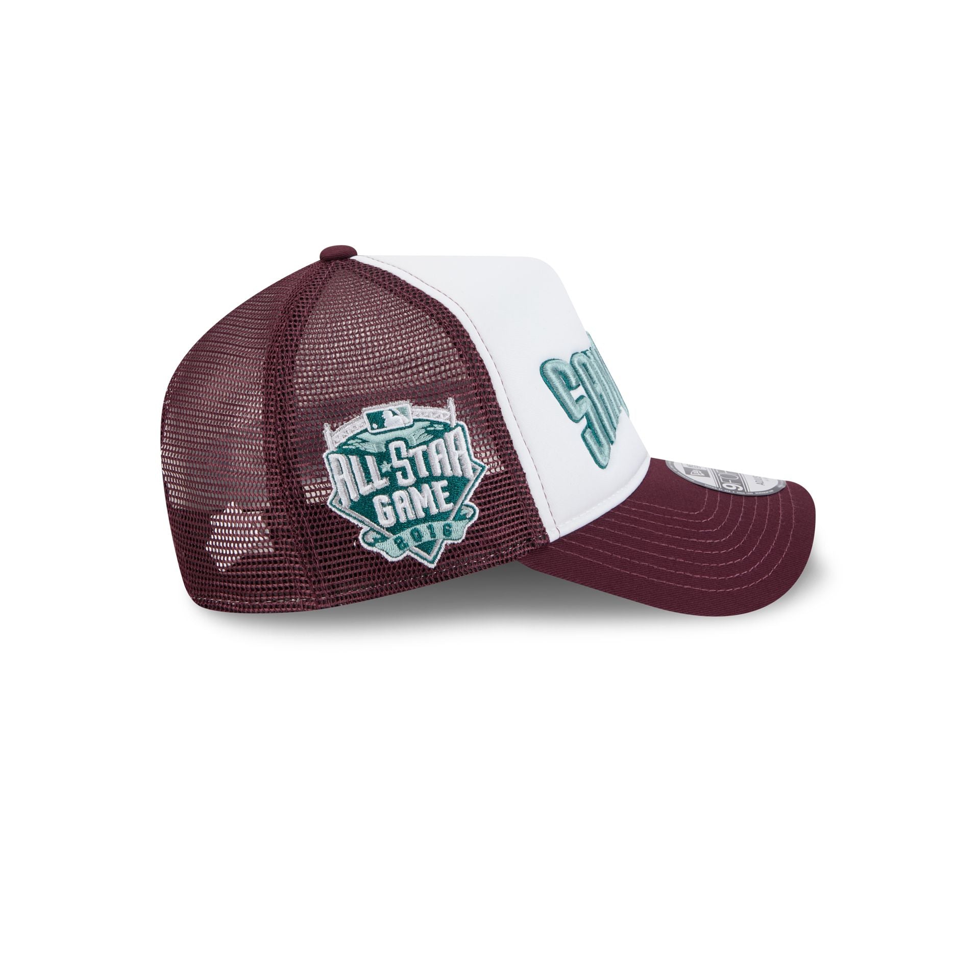 San Diego Padres Optic White 9FORTY A-Frame Snapback Hat