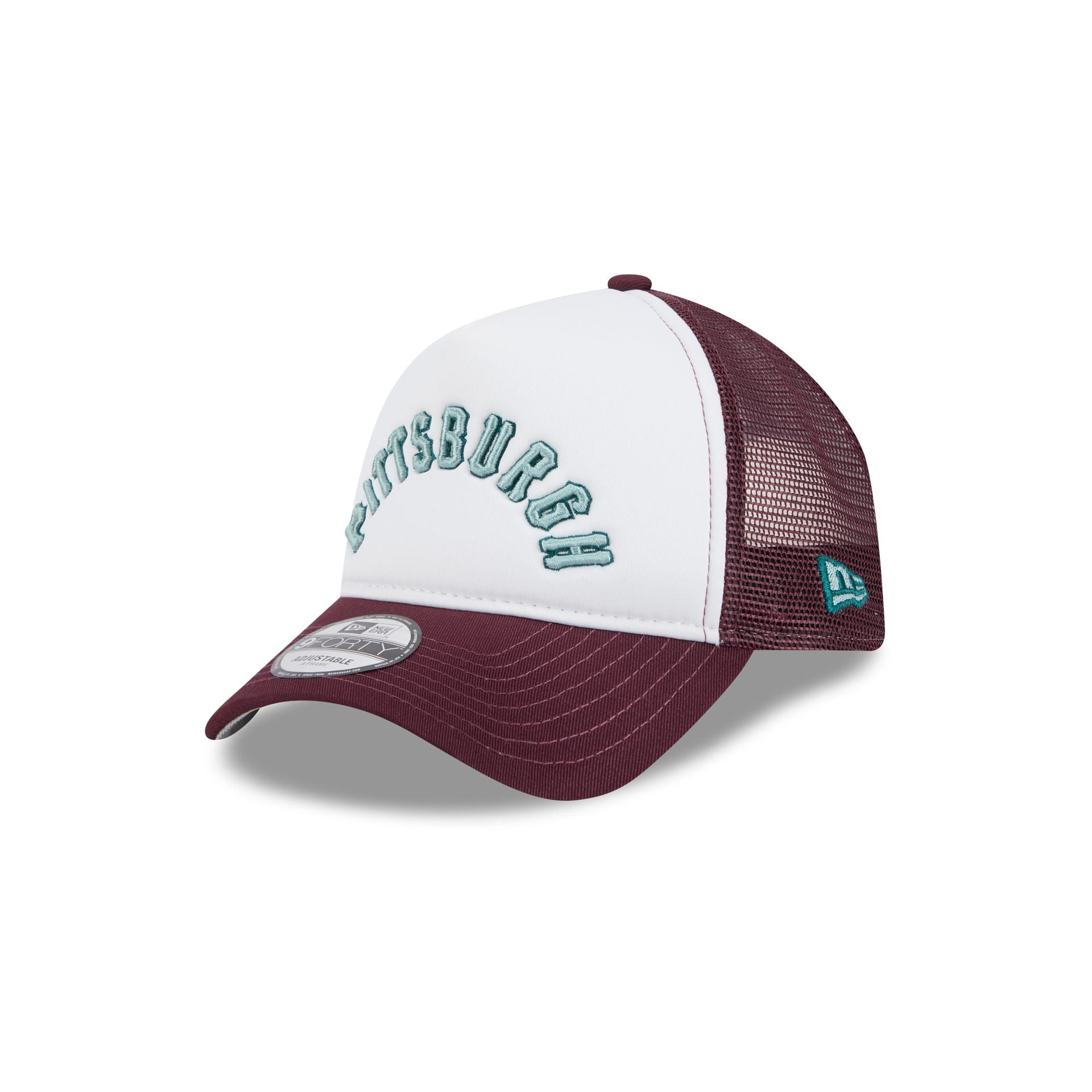 Pittsburgh Pirates Optic White 9FORTY A-Frame Snapback Hat
