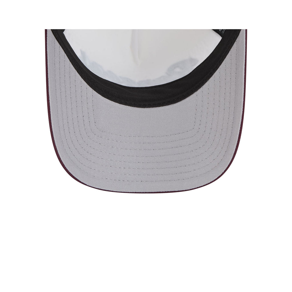 Texas Rangers Optic White 9FORTY A-Frame Snapback Hat