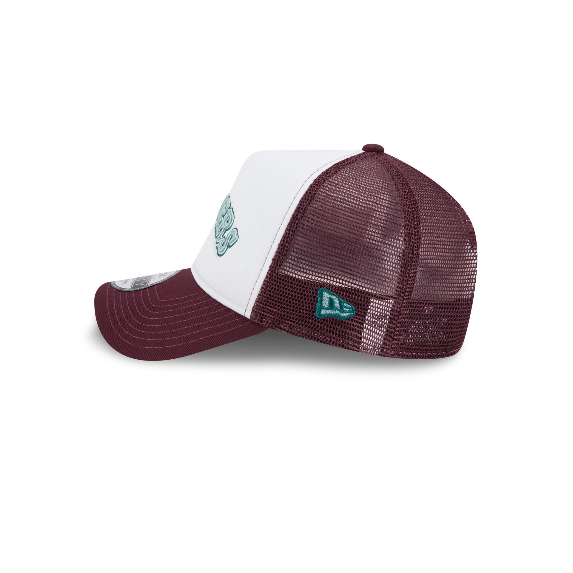 Seattle Mariners Optic White 9FORTY A-Frame Snapback Hat