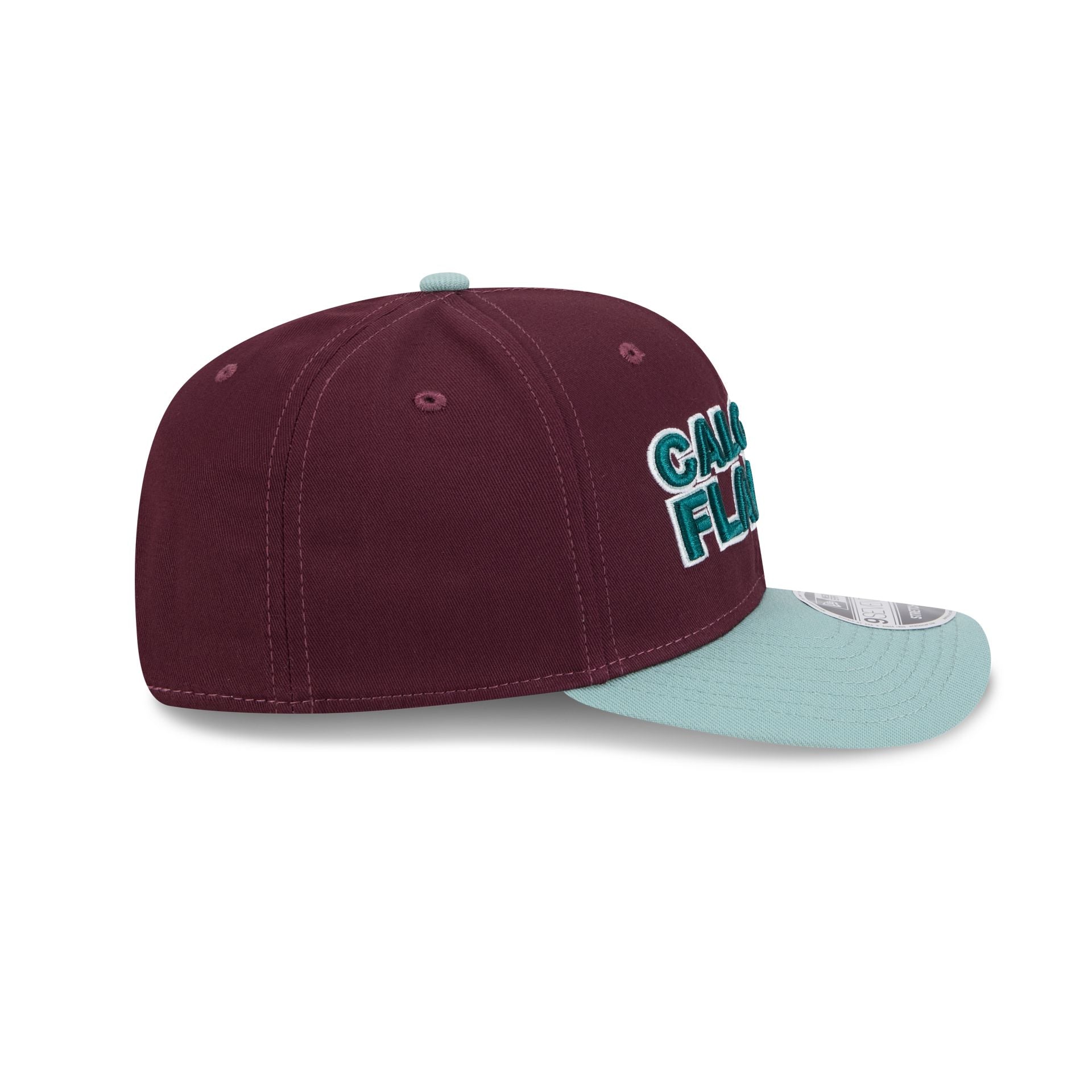 Calgary Flames Maroon 9SEVENTY Stretch-Snap Hat