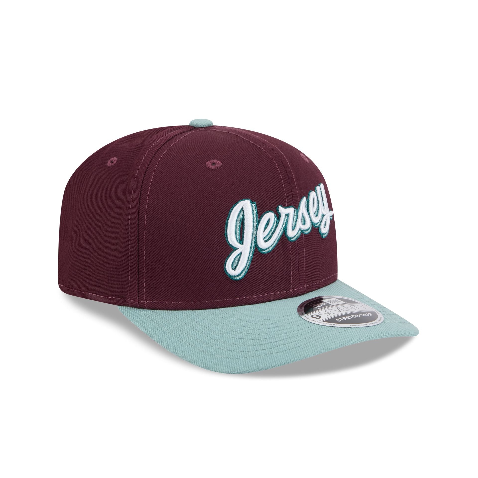 New Jersey Devils Maroon 9SEVENTY Stretch-Snap Hat