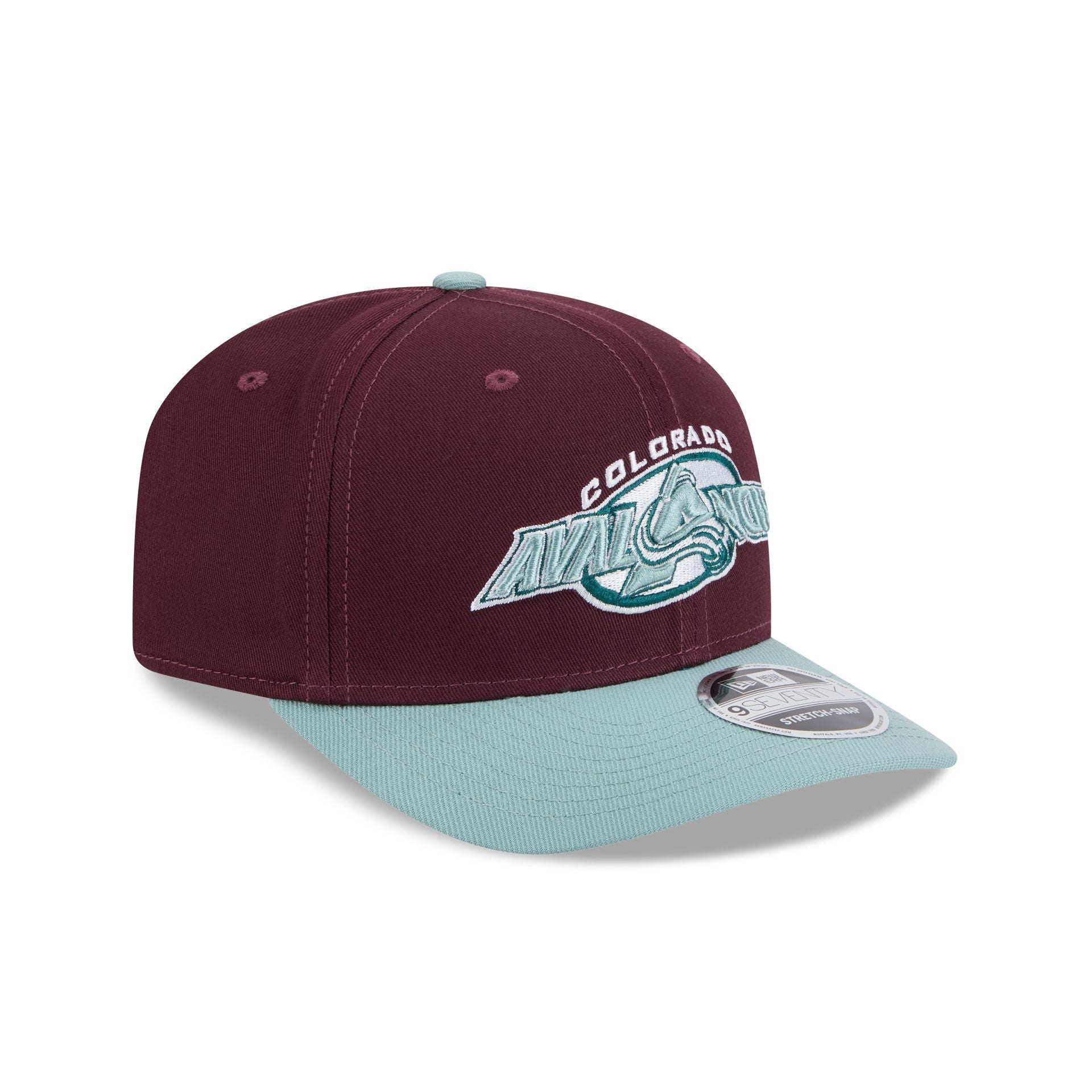 Colorado Avalanche Maroon 9SEVENTY Stretch-Snap Hat