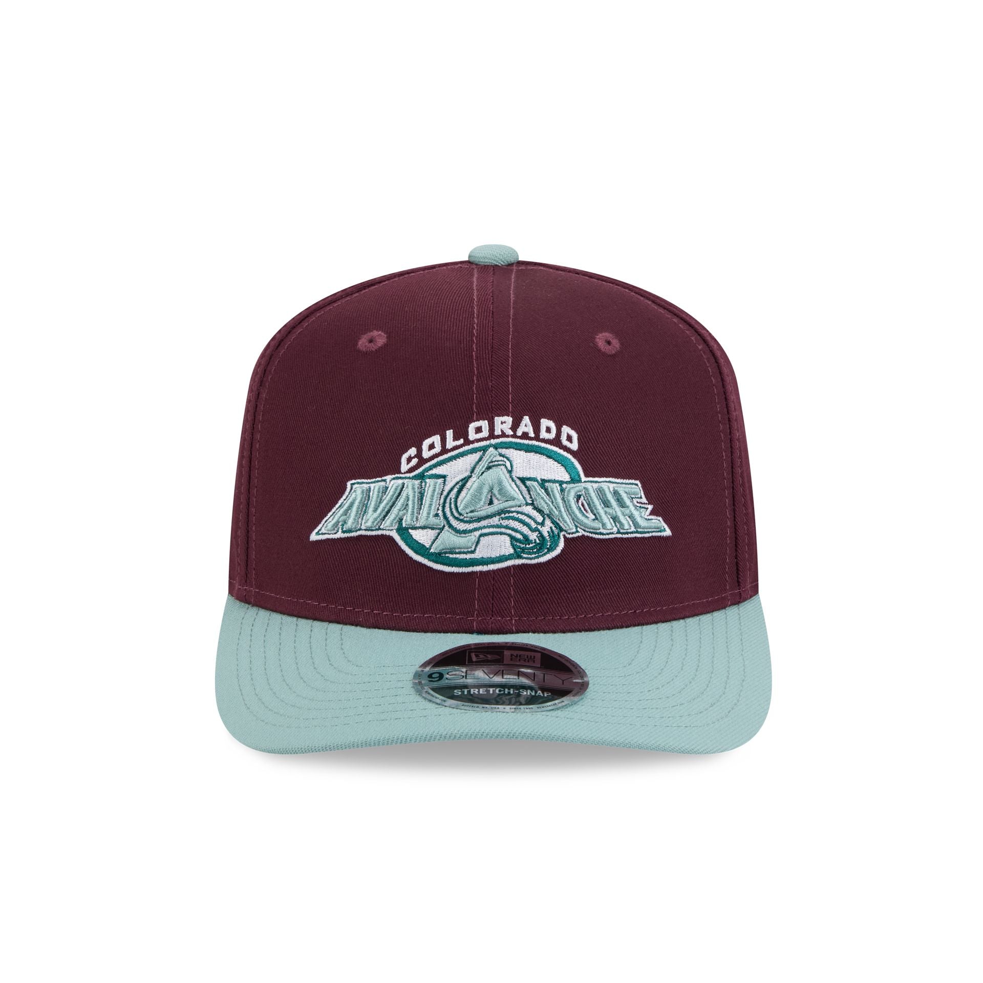 Colorado Avalanche Maroon 9SEVENTY Stretch-Snap Hat