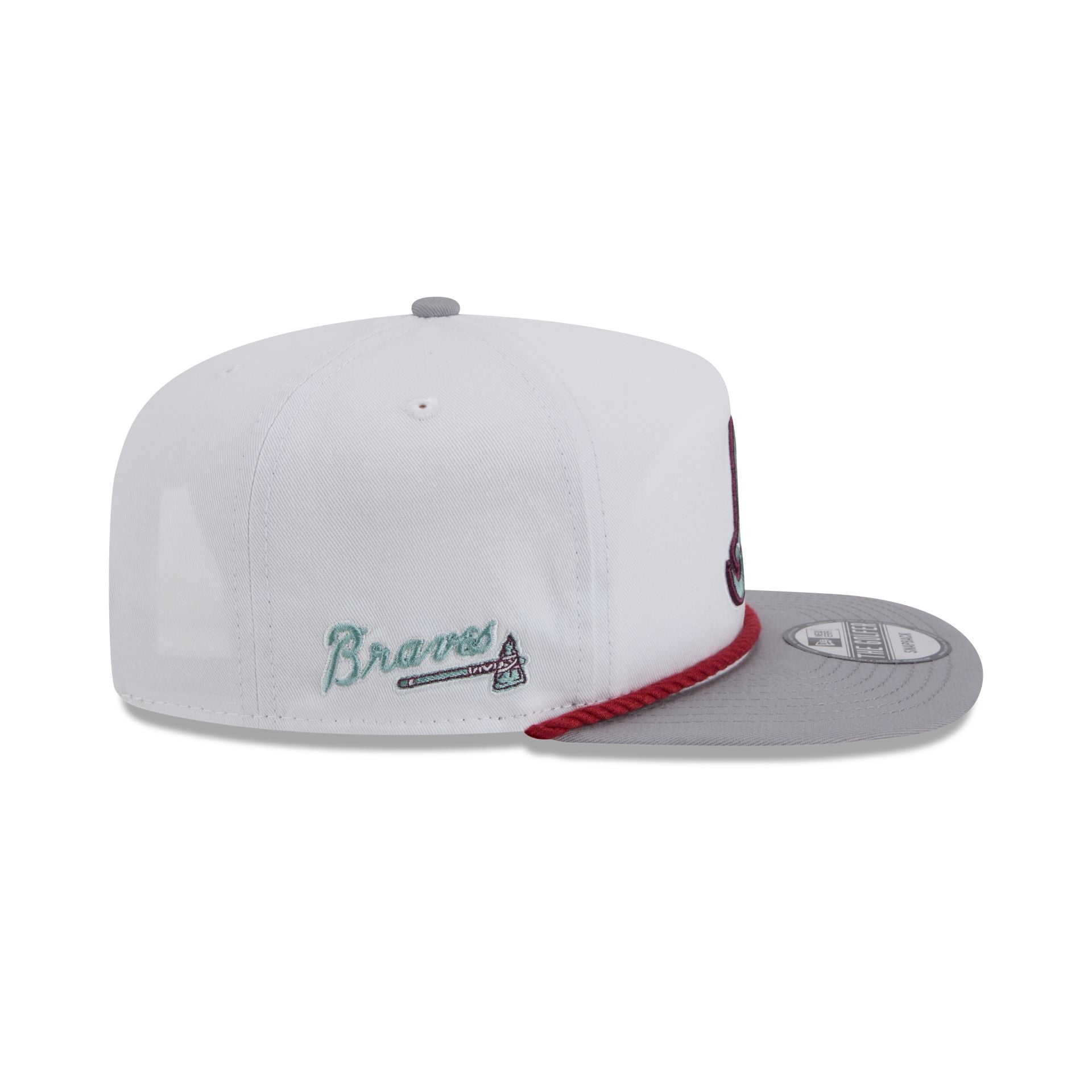 Atlanta Braves Optic White Golfer Hat