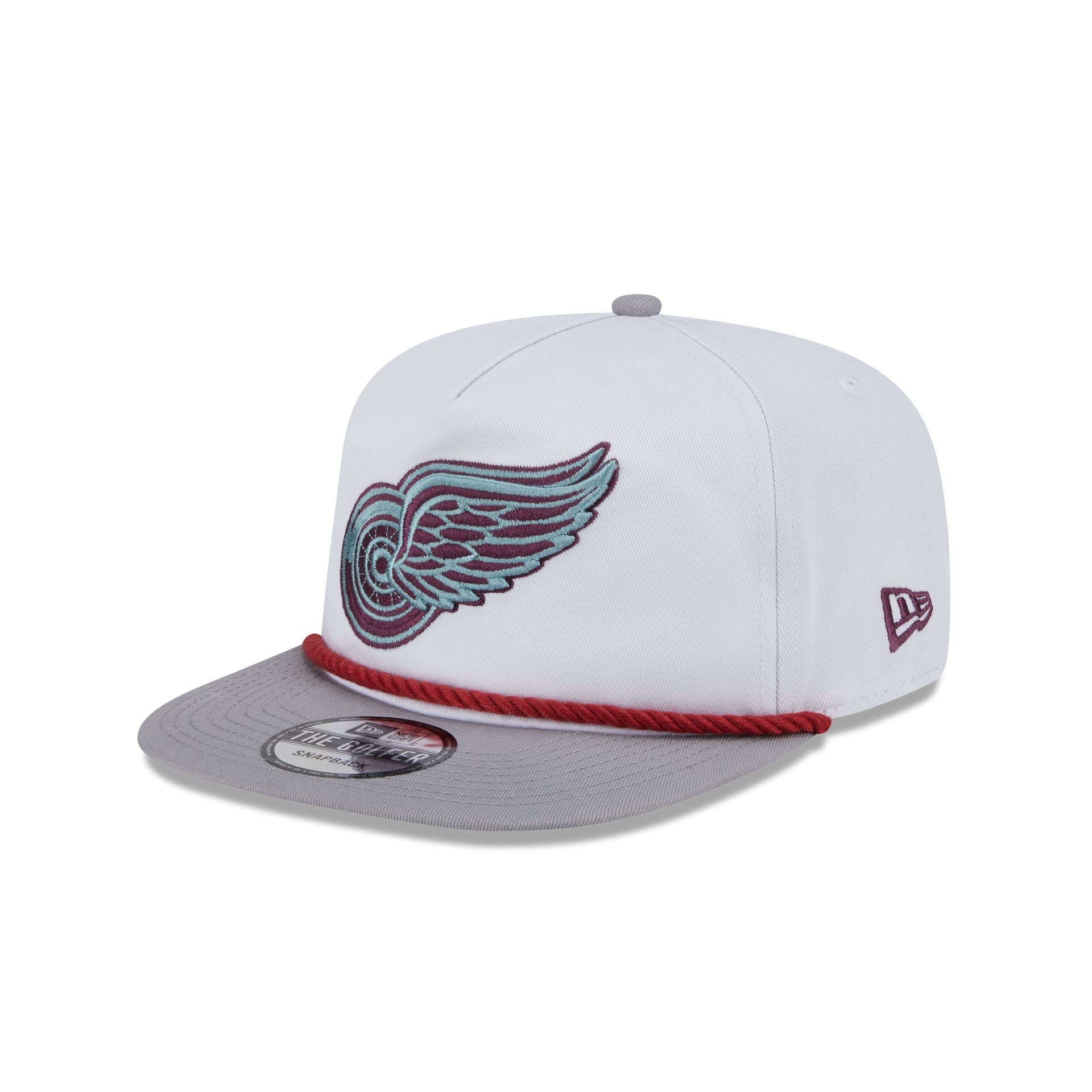 Detroit Red Wings Optic White Golfer Hat