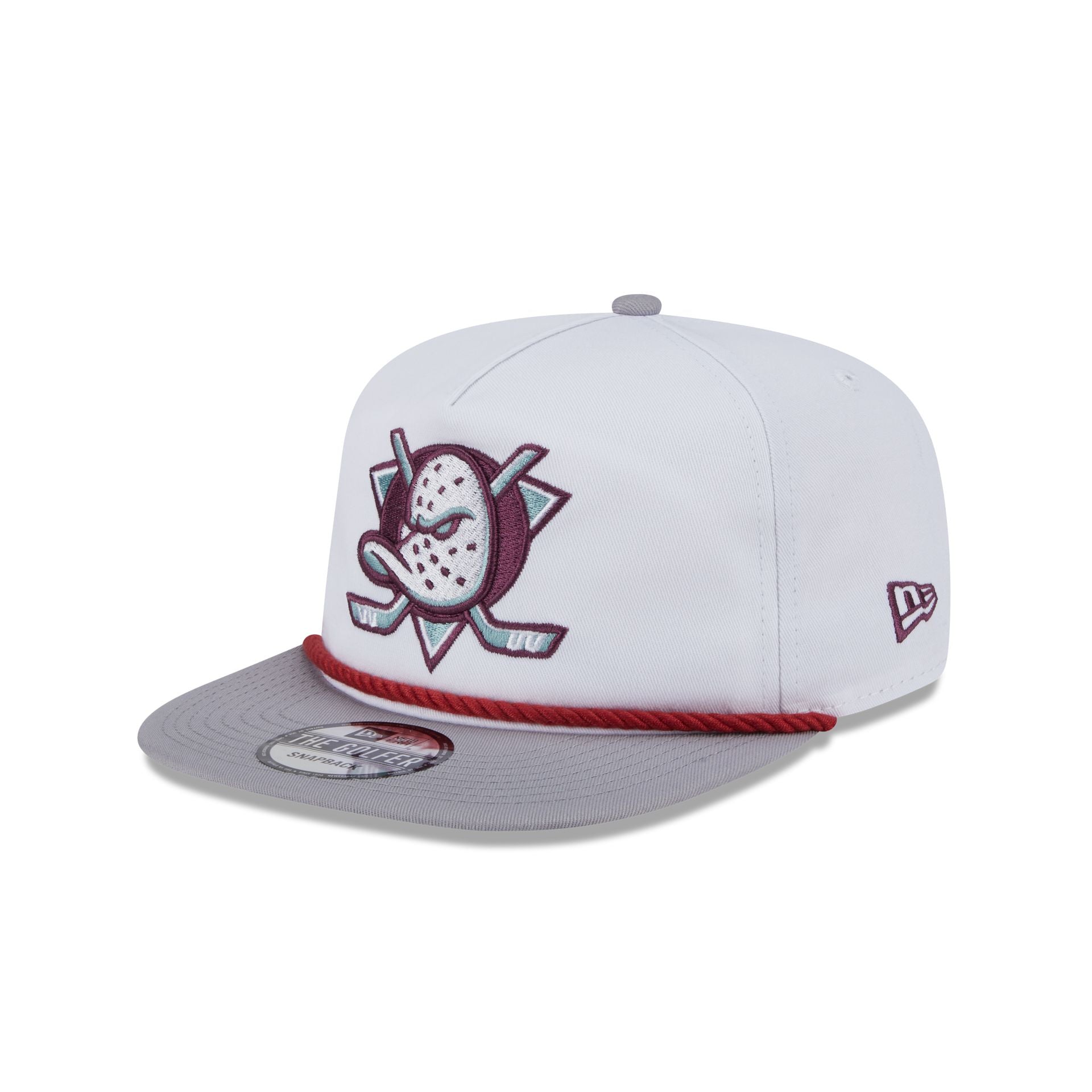 Anaheim Ducks Optic White Golfer Hat