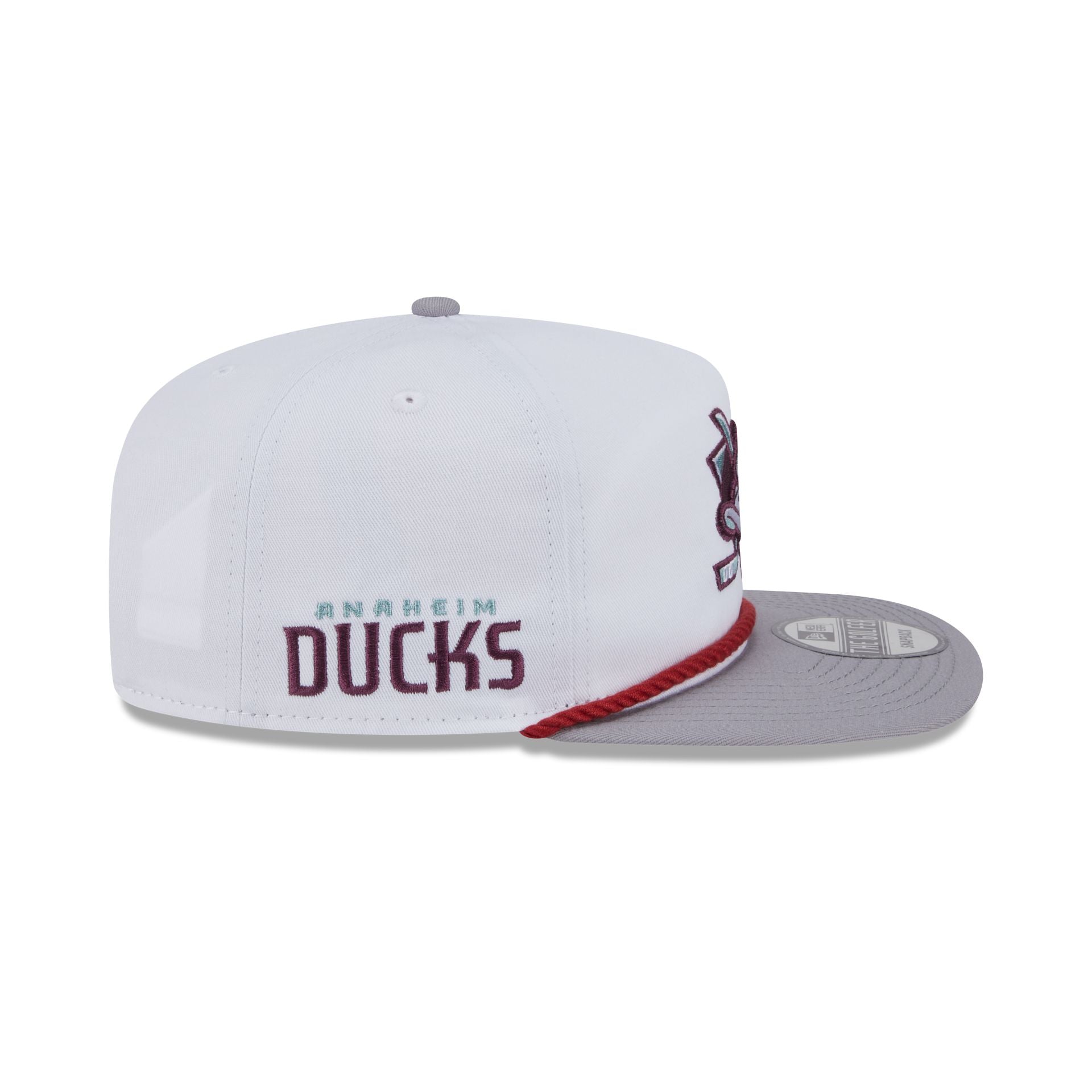 Anaheim Ducks Optic White Golfer Hat