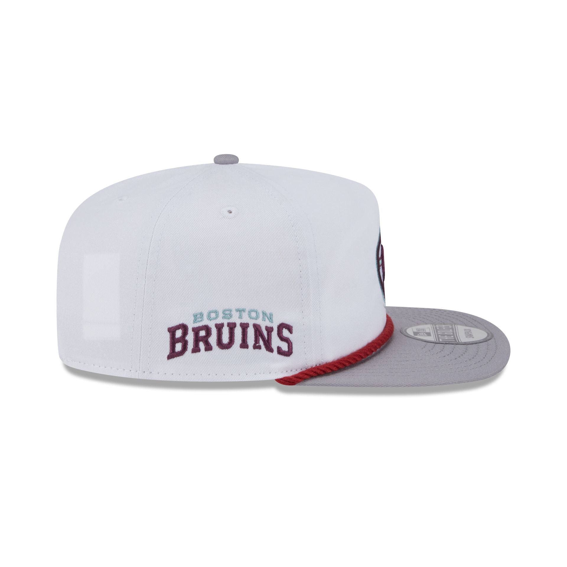 Boston Bruins Optic White Golfer Hat