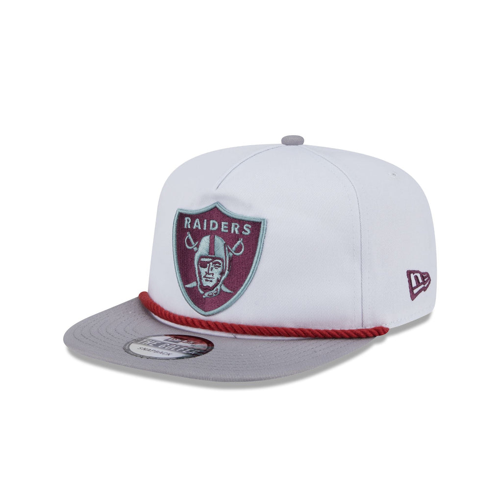 Las Vegas Raiders Optic White Golfer Hat