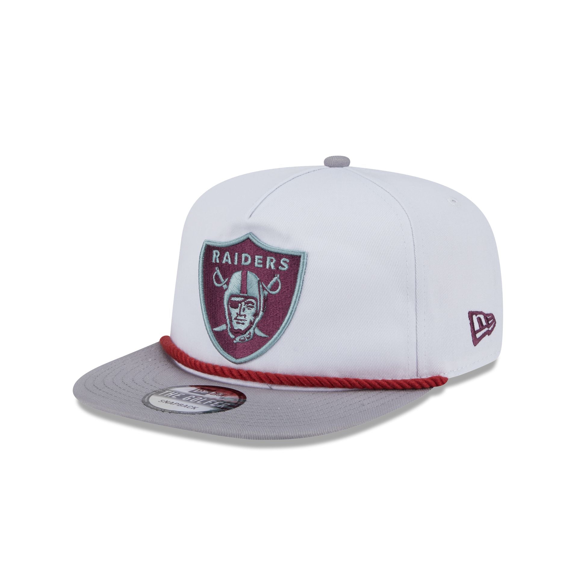 Las Vegas Raiders Optic White Golfer Hat