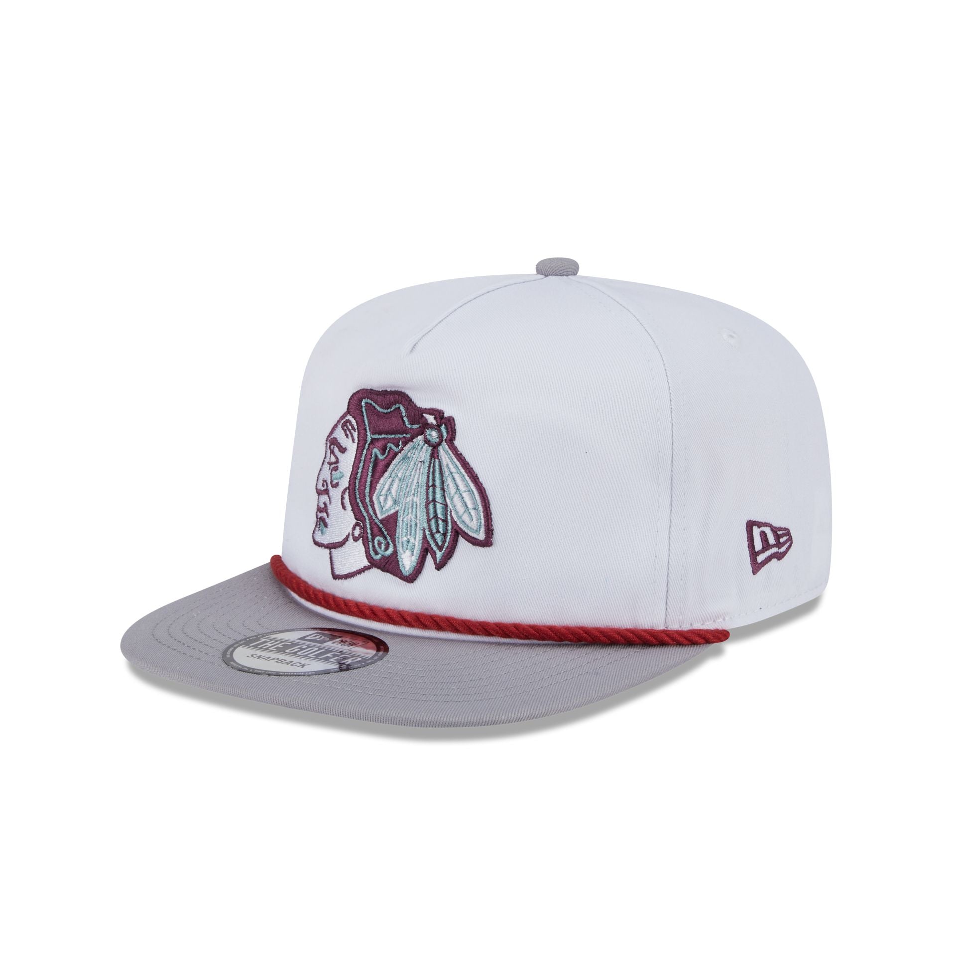 Chicago Blackhawks Optic White Golfer Hat