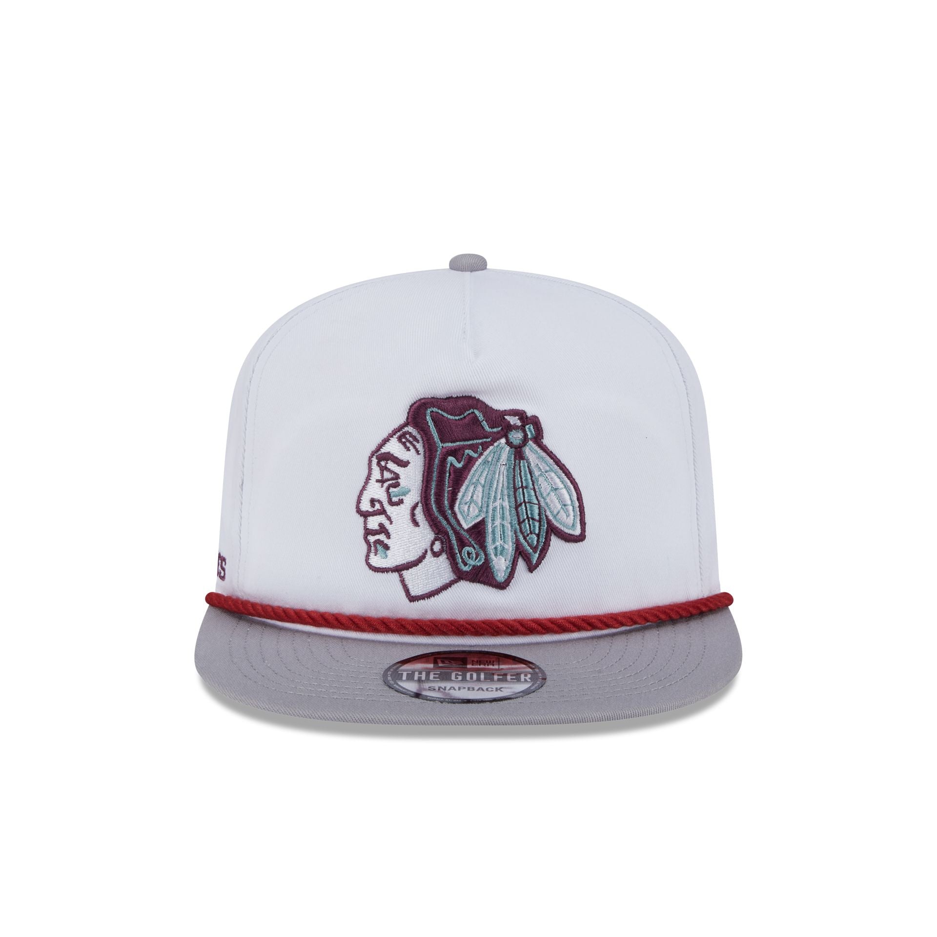 Chicago Blackhawks Optic White Golfer Hat
