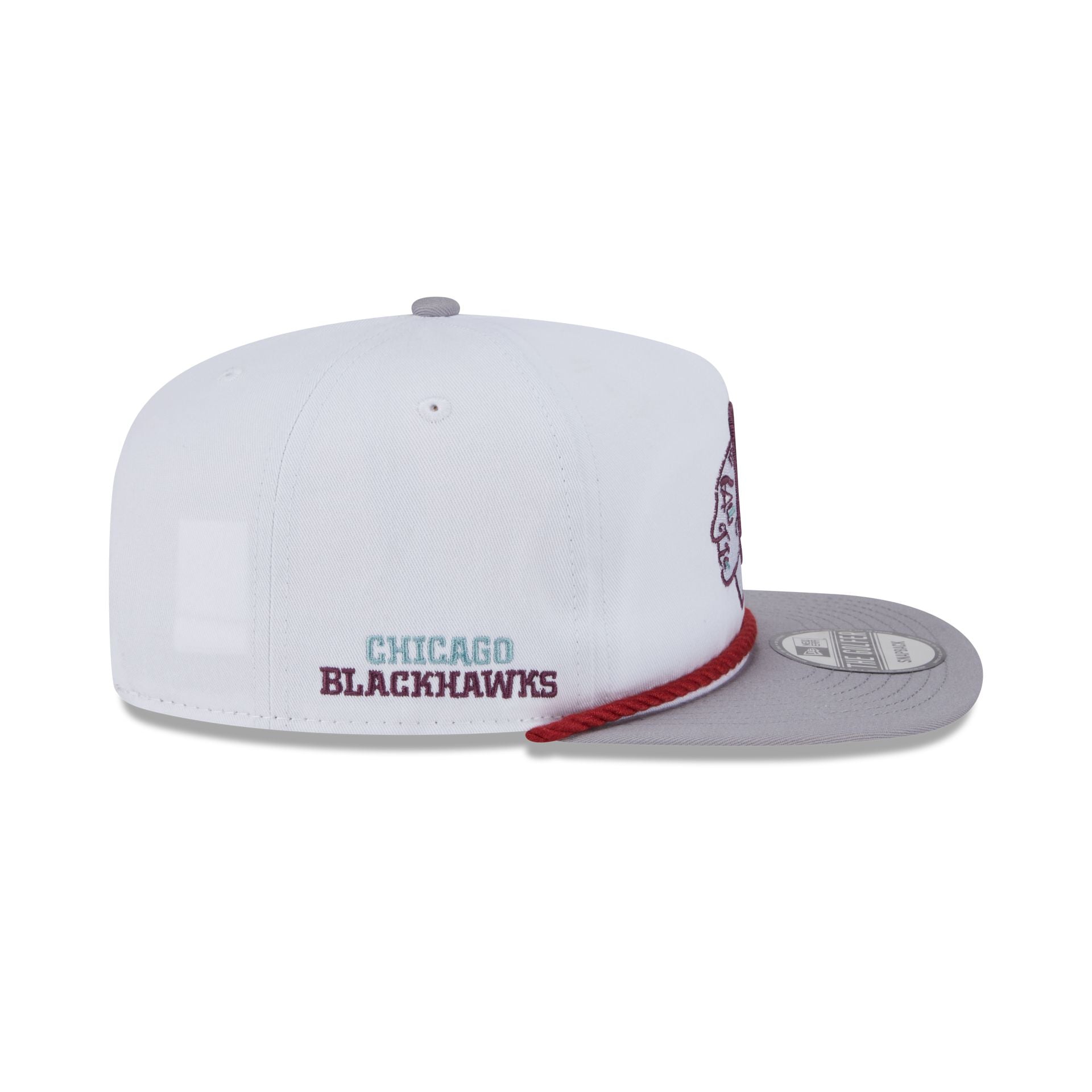 Chicago Blackhawks Optic White Golfer Hat