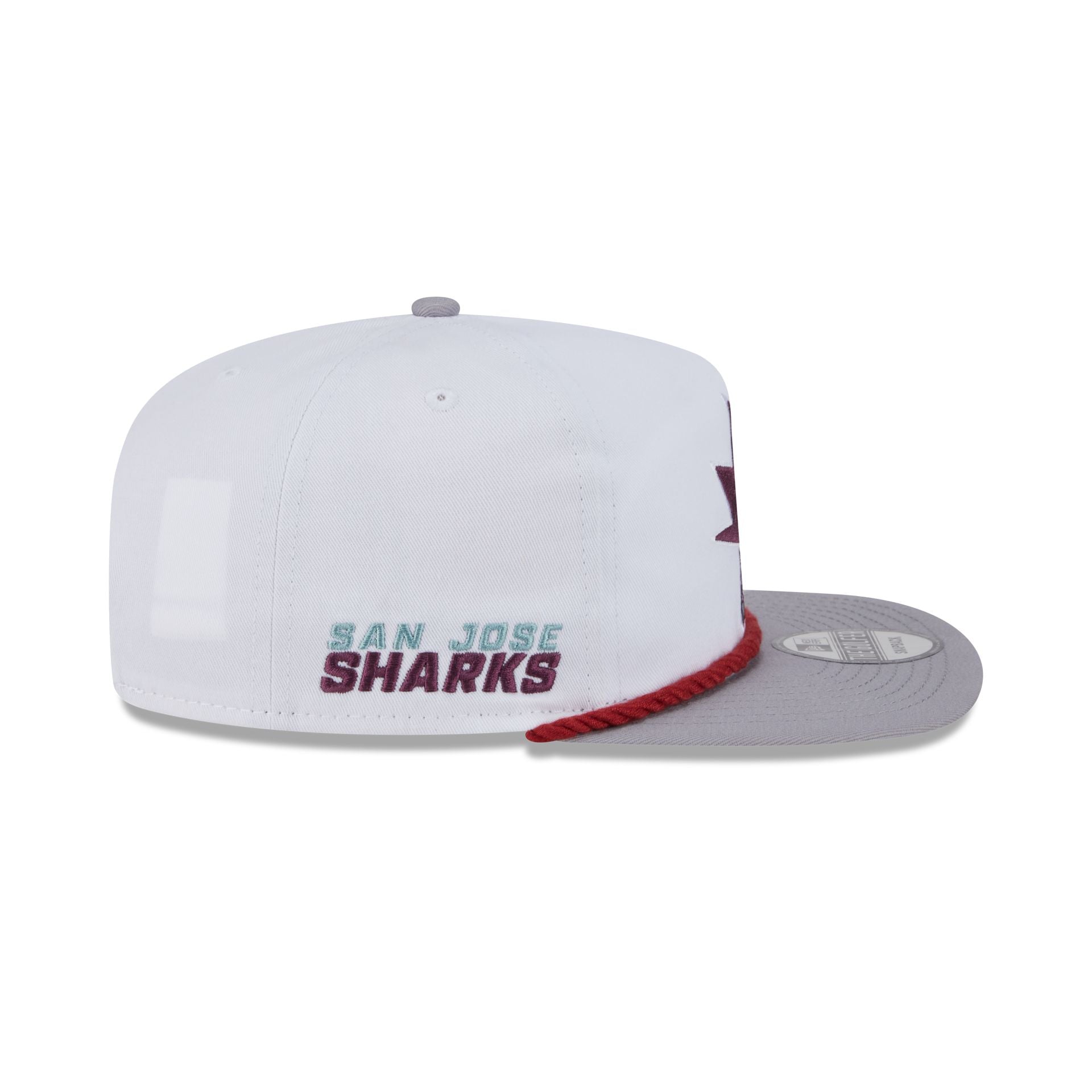 San Jose Sharks Optic White Golfer Hat