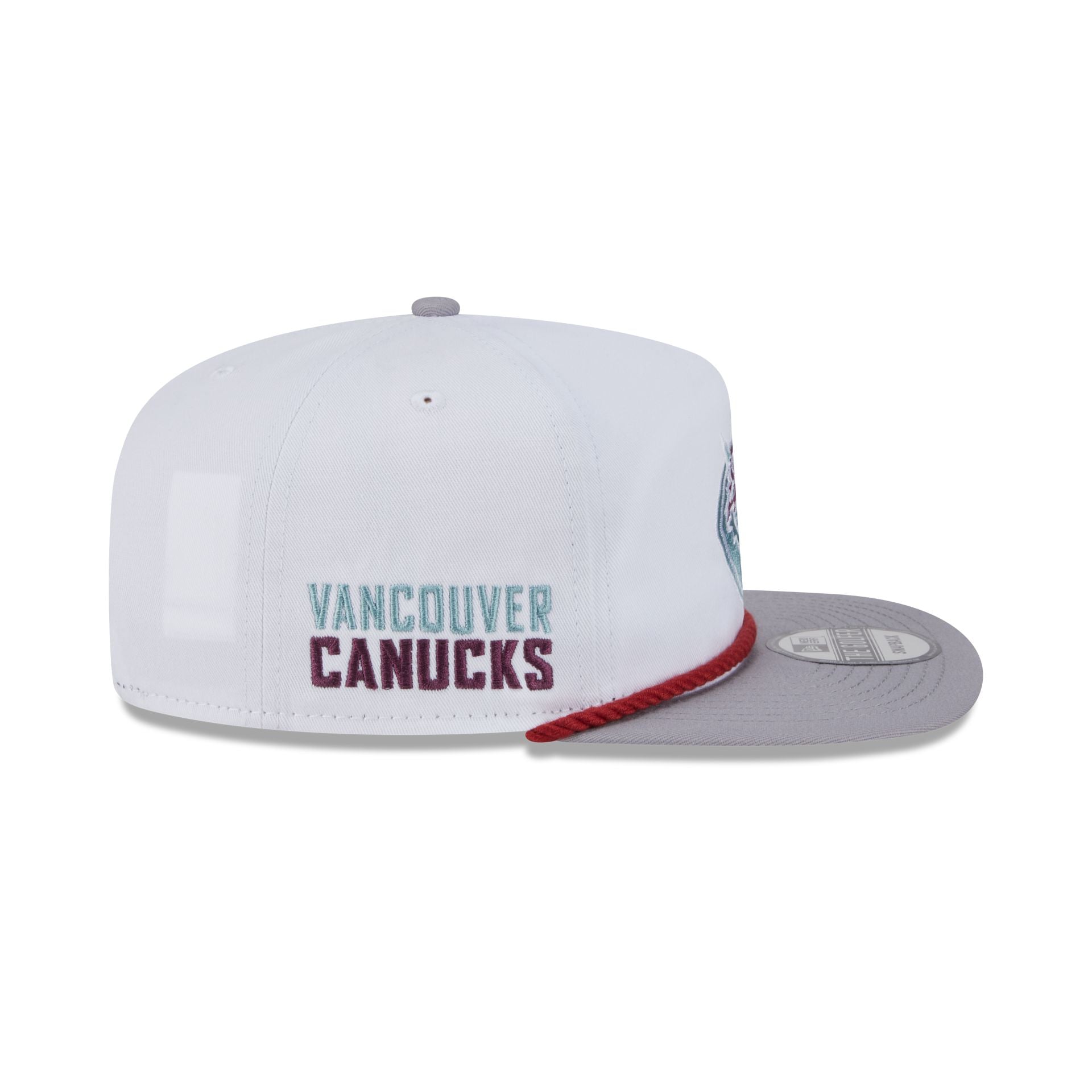 Vancouver Canucks Optic White Golfer Hat