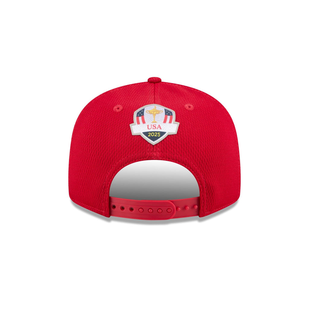 2025 Ryder Cup Team USA Red Split Panel 9FIFTY Snapback Hat
