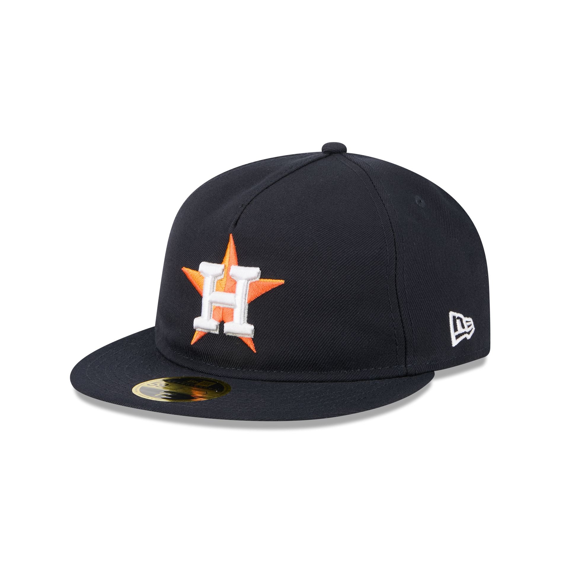 Houston Astros Easy Retro Crown 59FIFTY A-Frame Fitted Hat