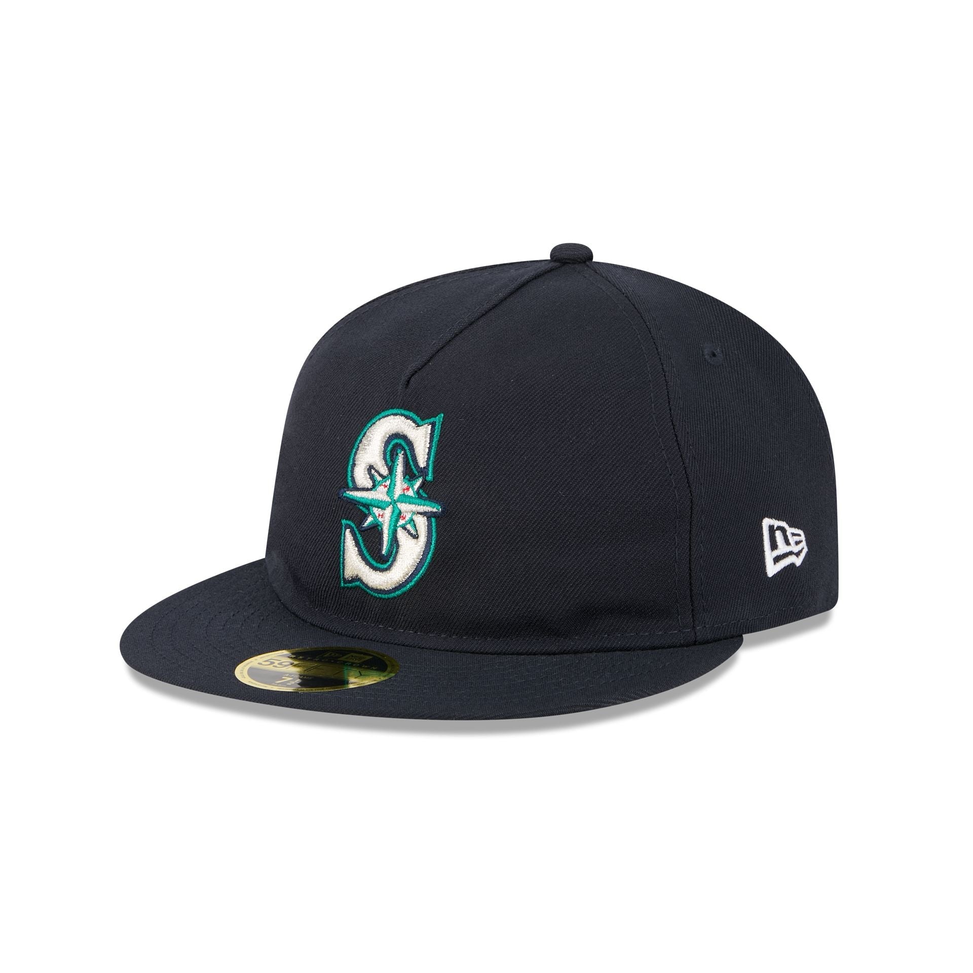 Seattle Mariners Easy Retro Crown 59FIFTY A-Frame Fitted Hat