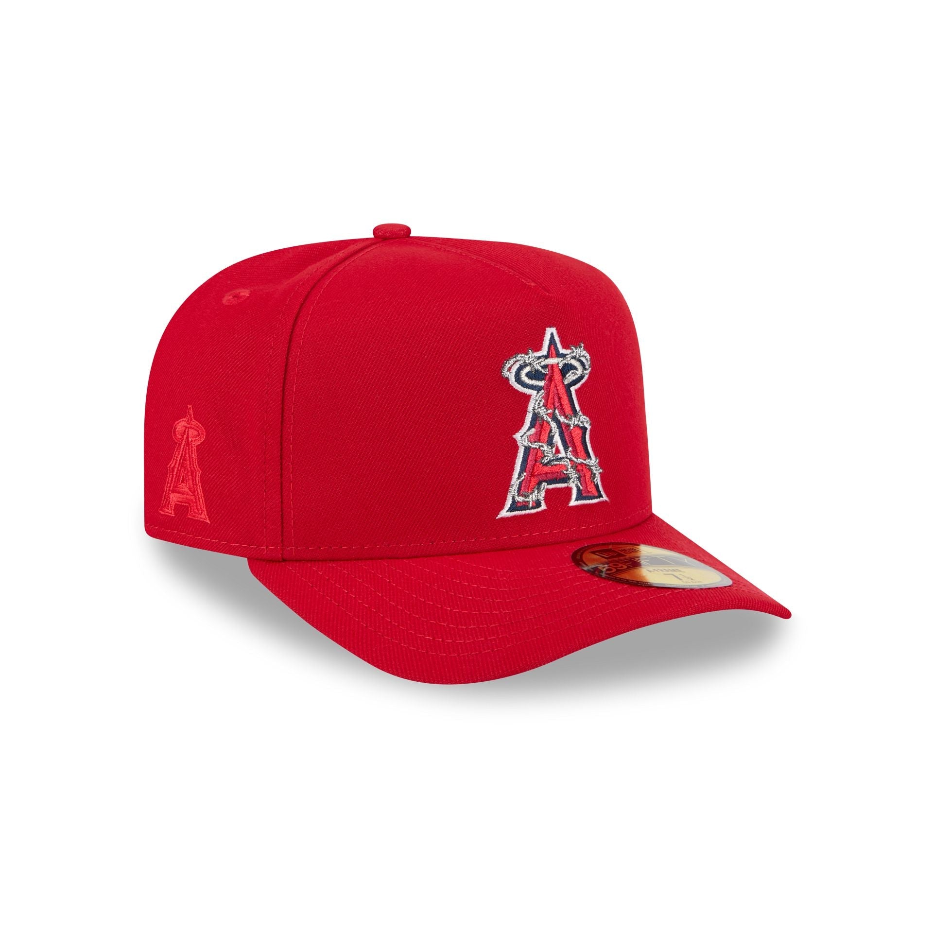 Los Angeles Angels Barbed Wire 59FIFTY A-Frame Fitted Hat