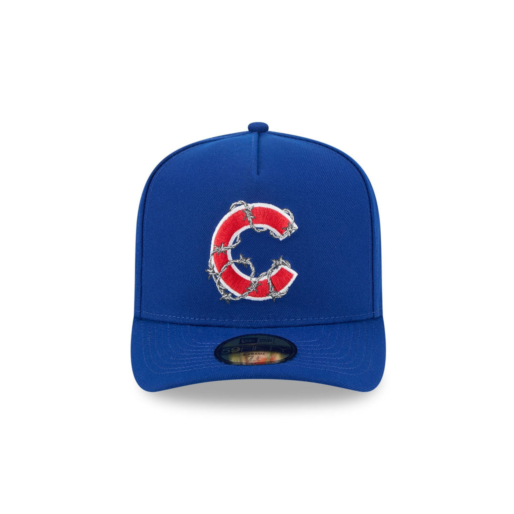 Chicago Cubs Barbed Wire 59FIFTY A-Frame Fitted Hat